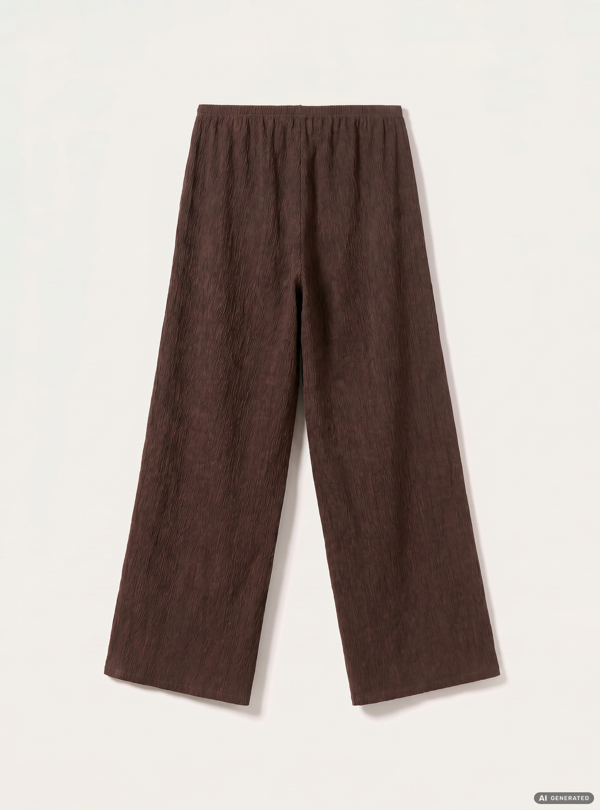 Pantaloni texturizzati, BR1 BROWN DARK