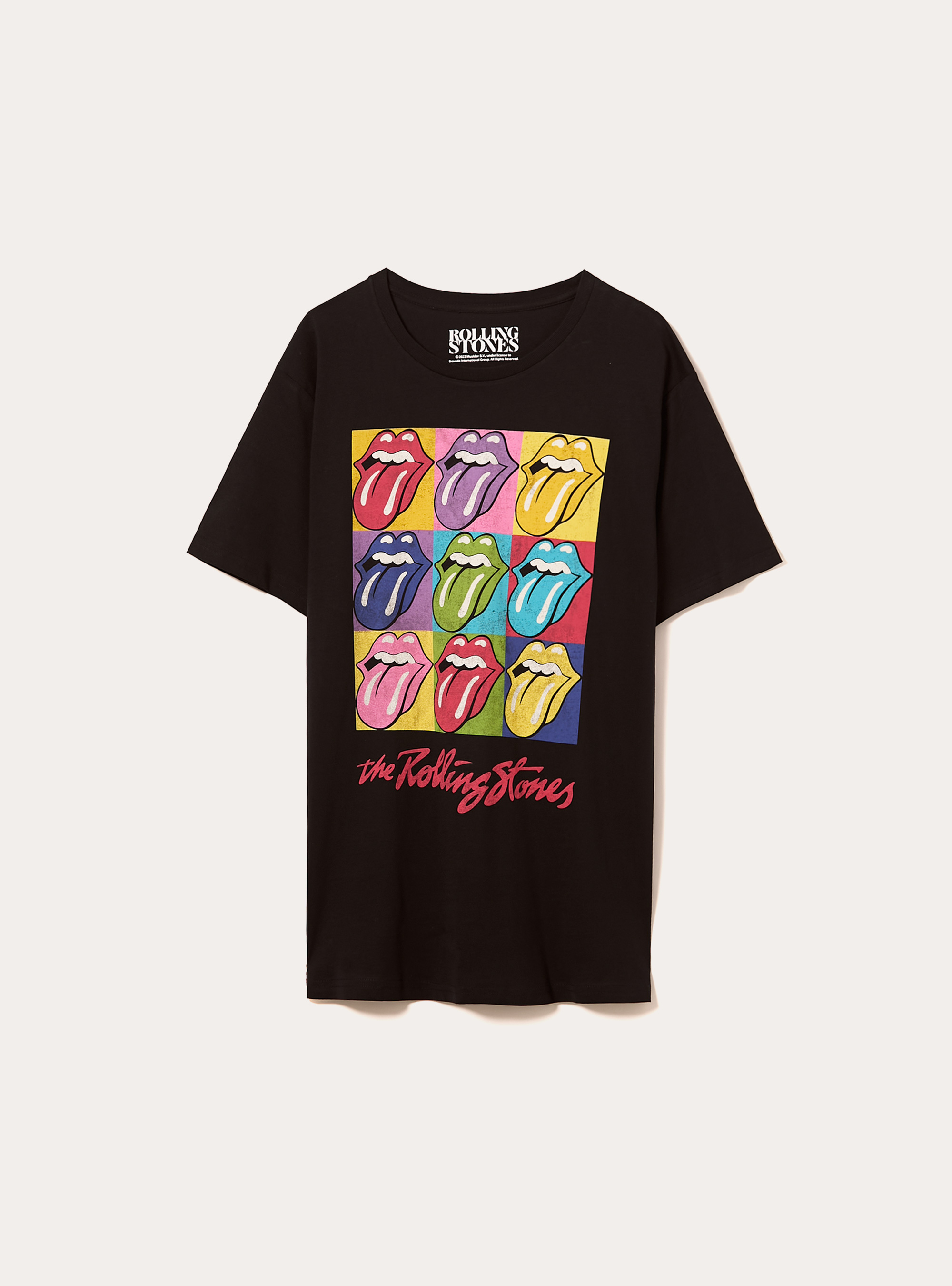 T-shirt The Rolling Stones / Alcott, BK1 BLACK