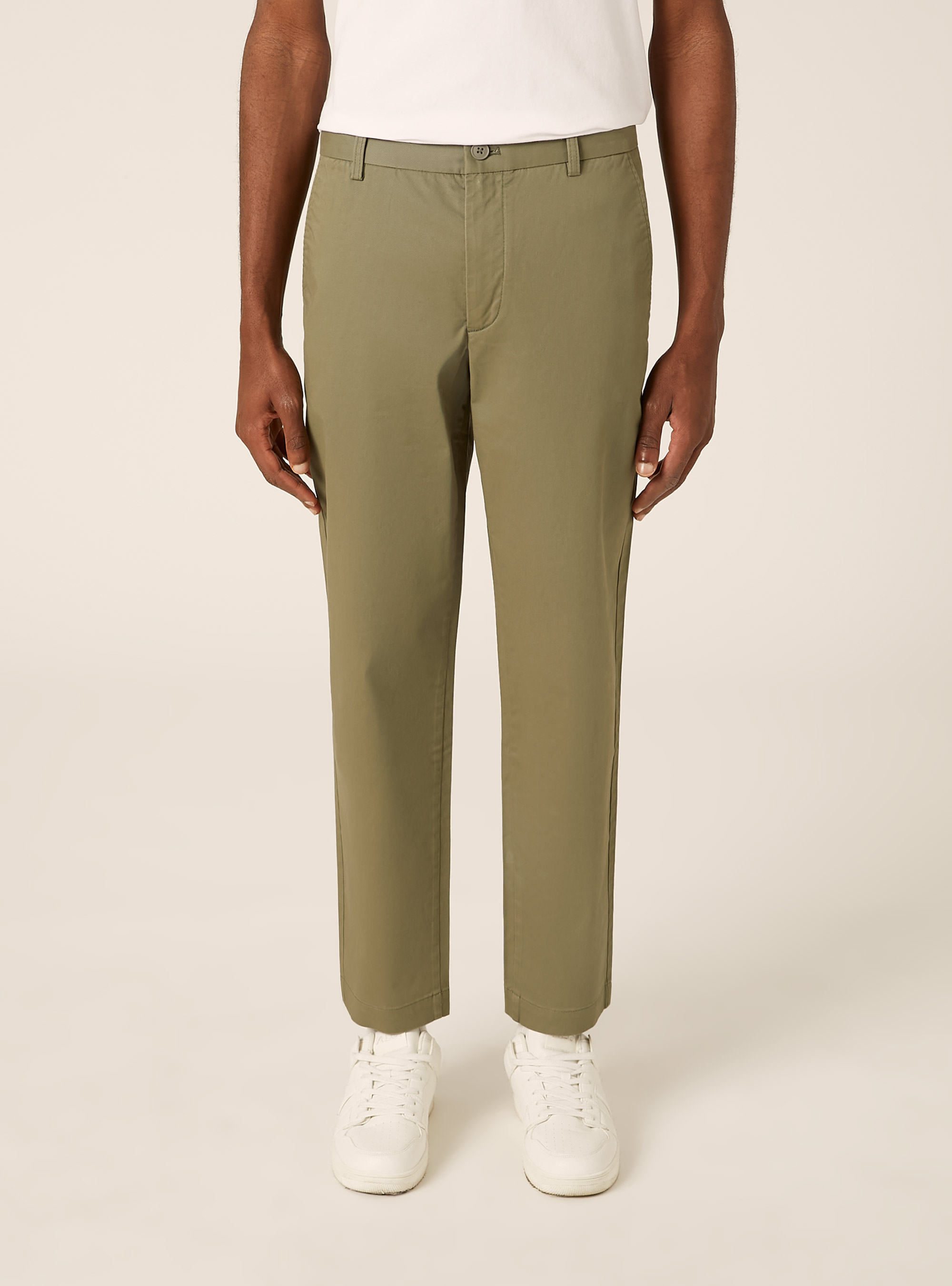 Slim Fit Chino-Hose, KY2 KAKY MEDIUM