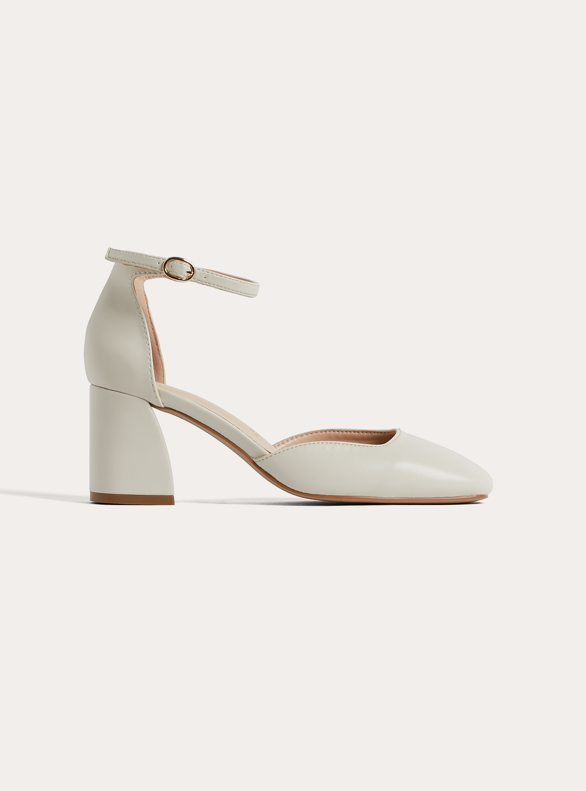 Pumps mit eckiger Spitze, WH1 OFF WHITE