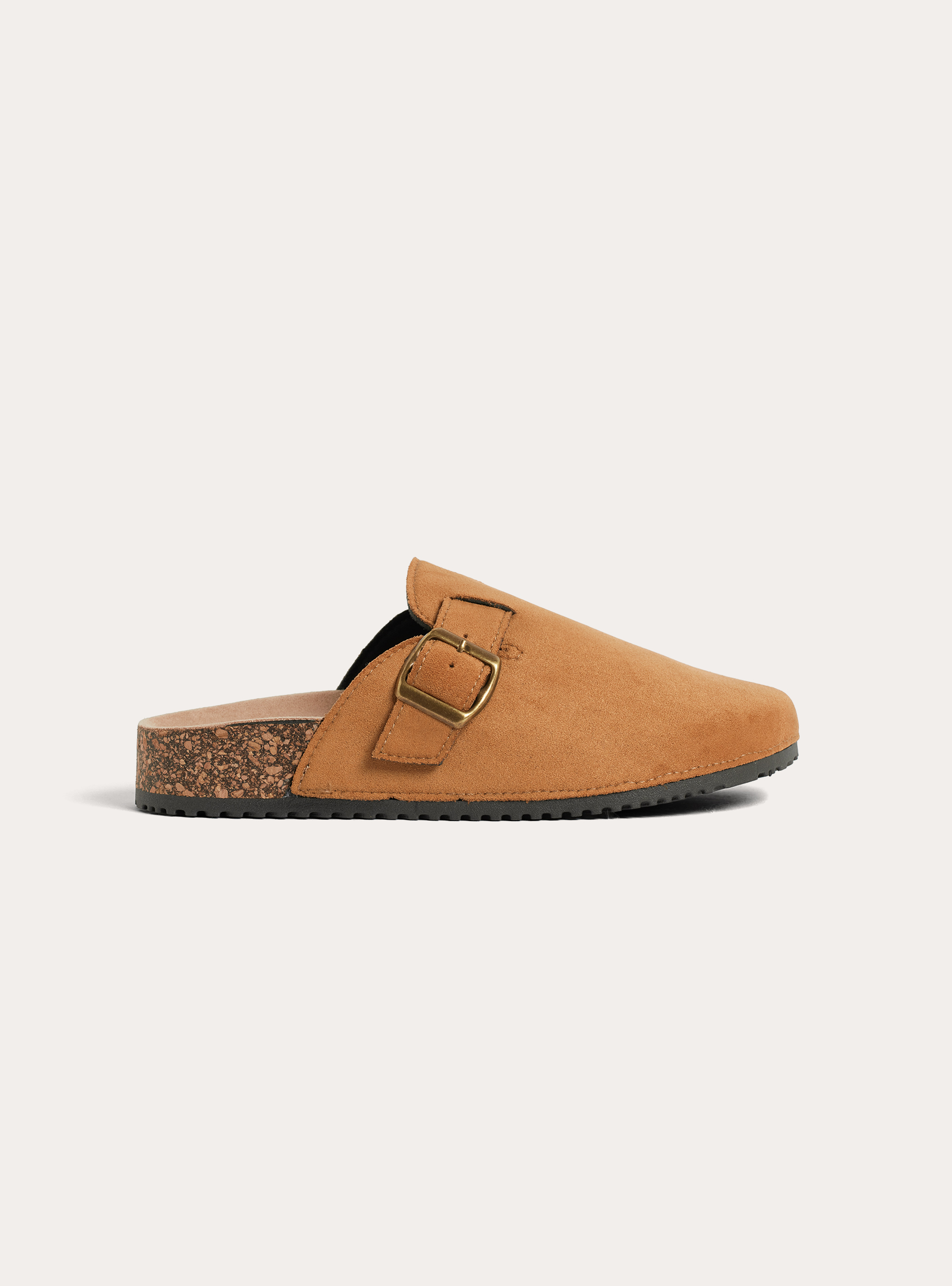 Suede sabot, TB2 TOBACCO MEDIUM