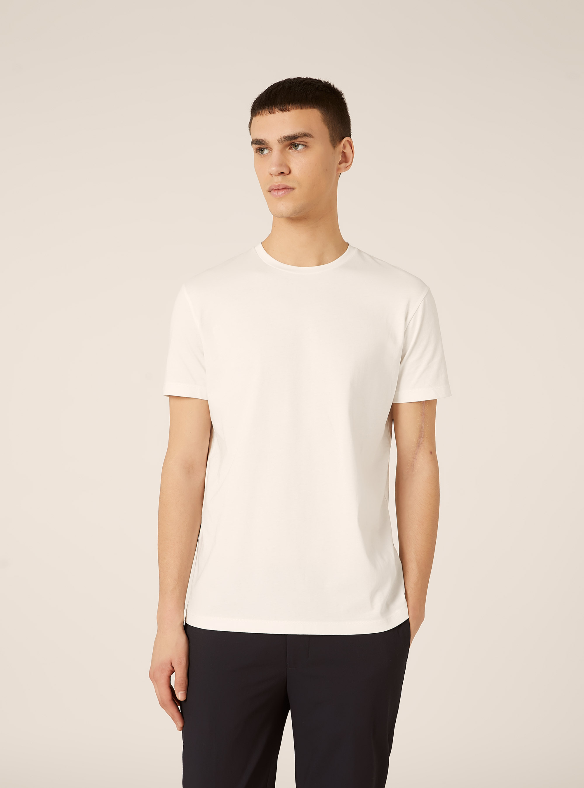 Camiseta de algod&oacute;n Supima, WH2 WHITE