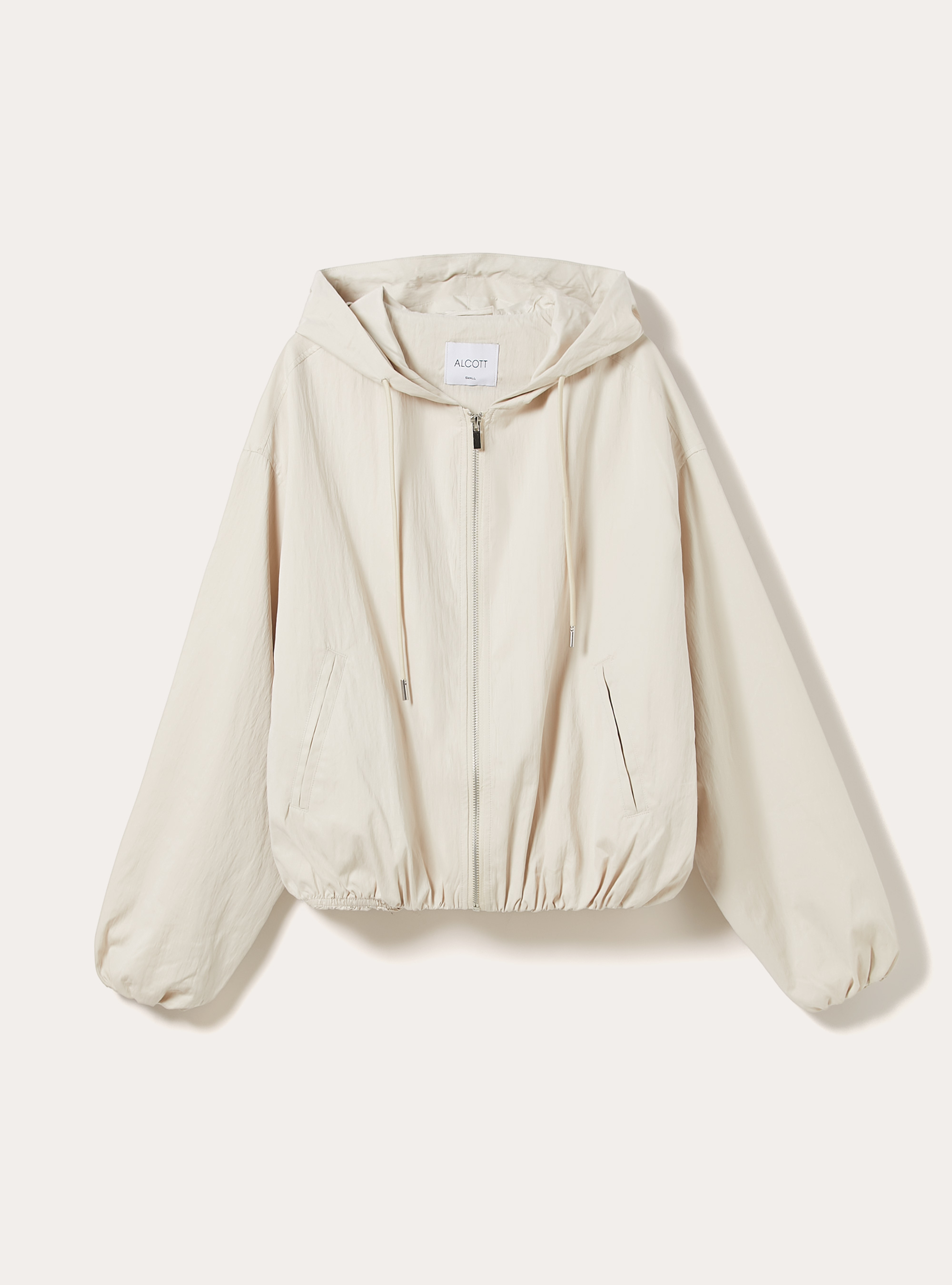 Chaqueta con corte globo, BG3 BEIGE LIGHT