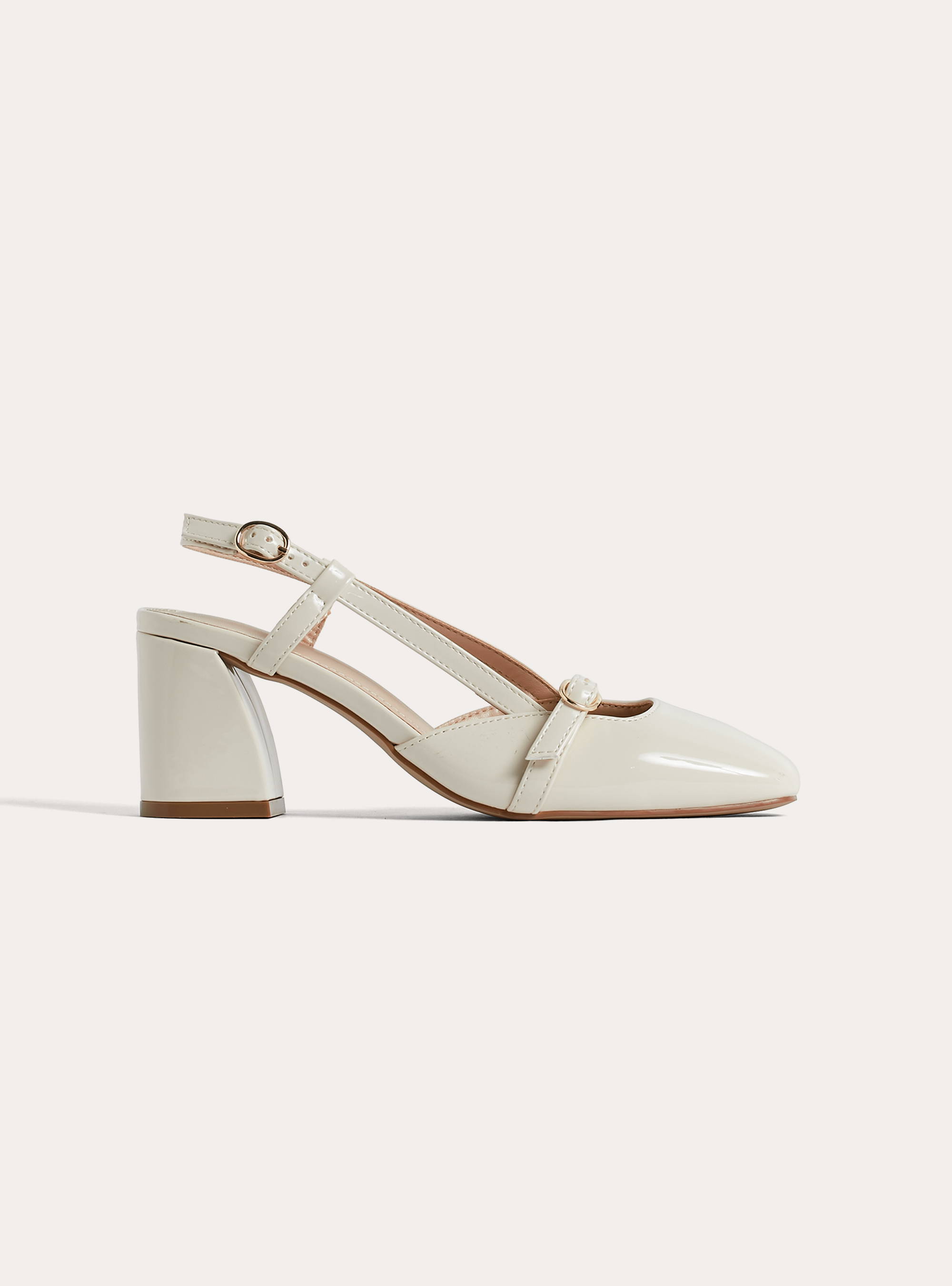 Square-toe pumps, WH1 OFF WHITE
