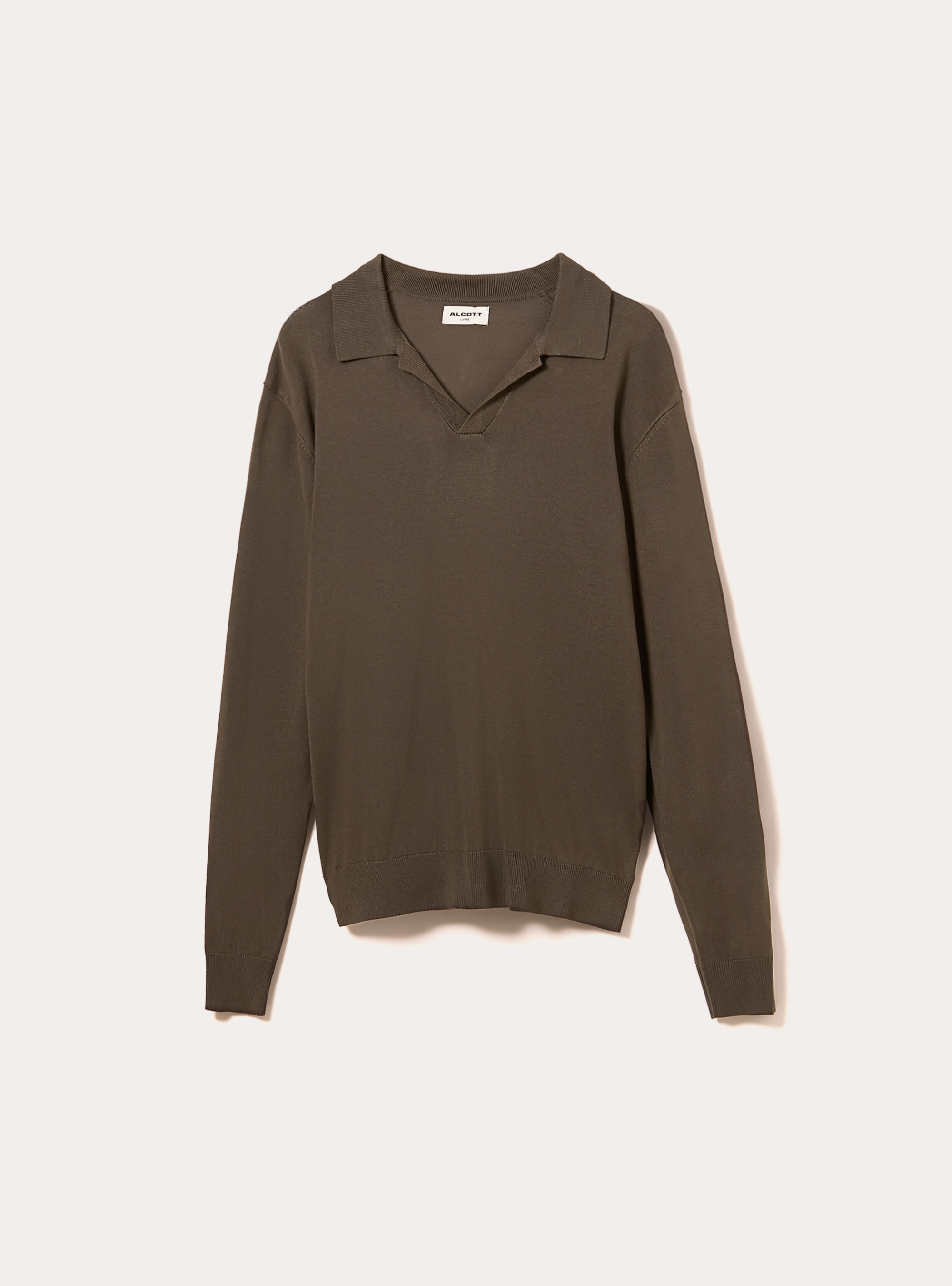 Polo en maille douce, TB2 TOBACCO MEDIUM