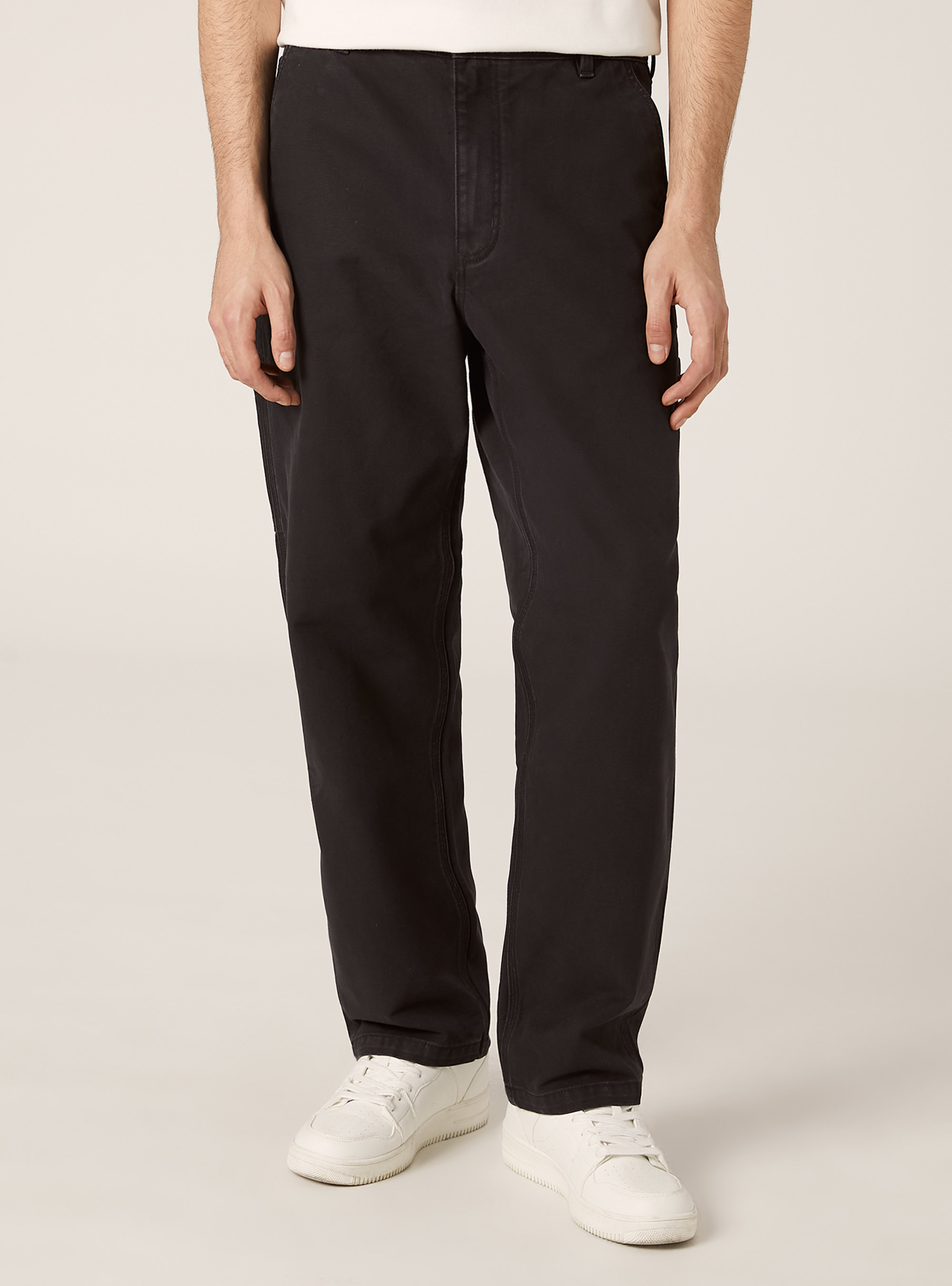 Pantalon en toile de charpentier, BK1 BLACK
