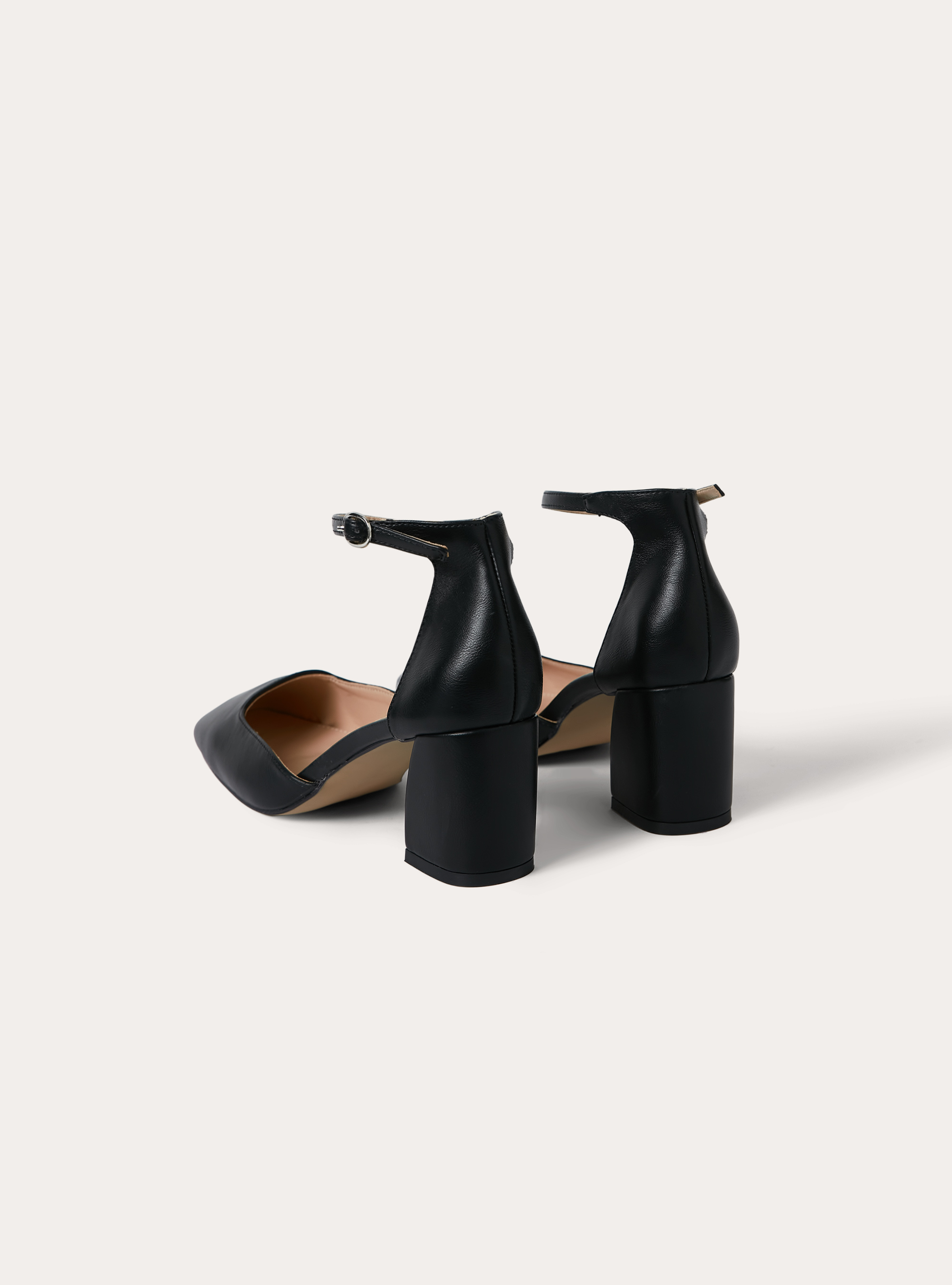 Pumps mit eckiger Spitze, BK1 BLACK