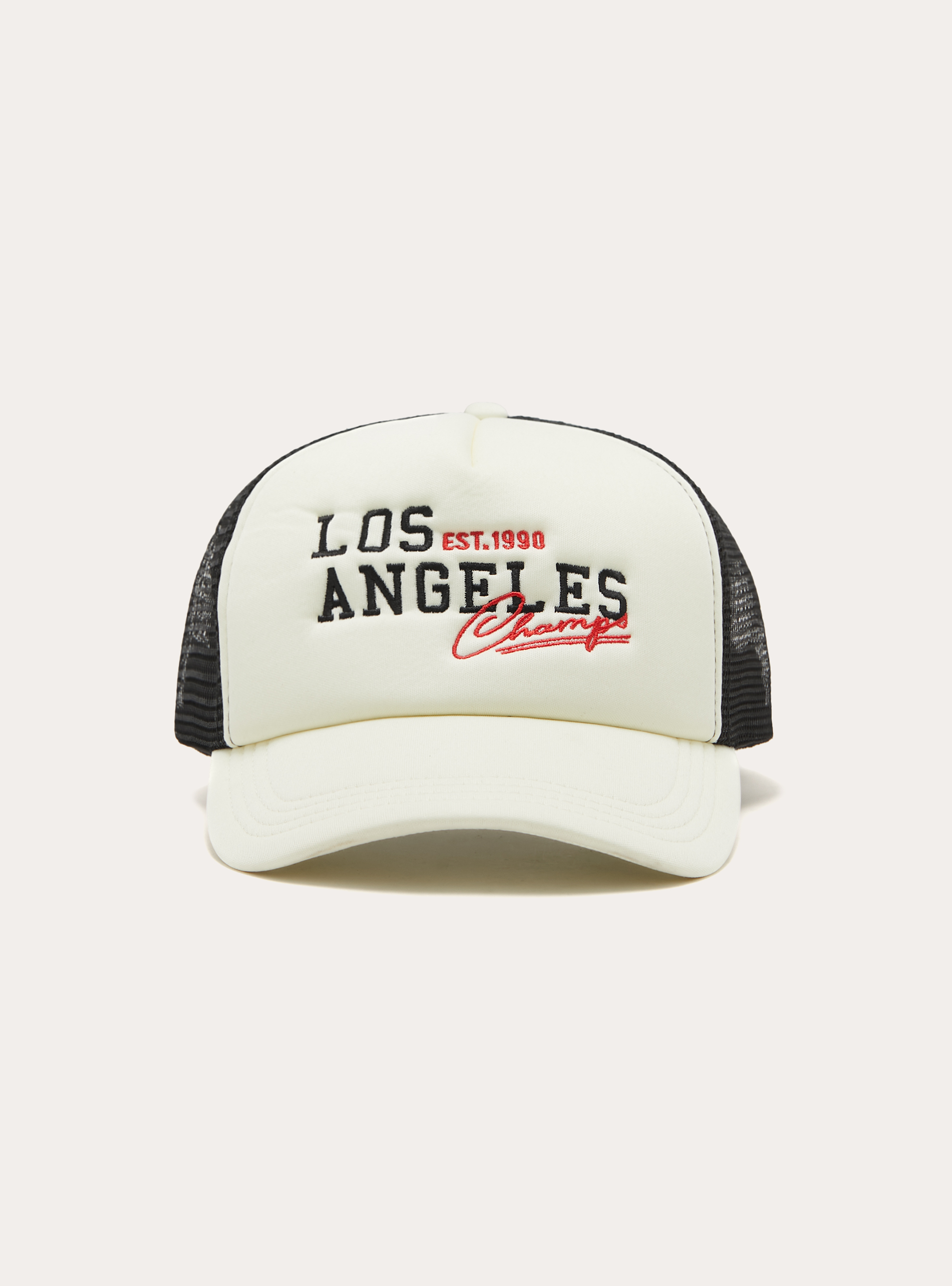 Casquette trucker avec imprim&eacute;, CR3 CREAM LIGHT
