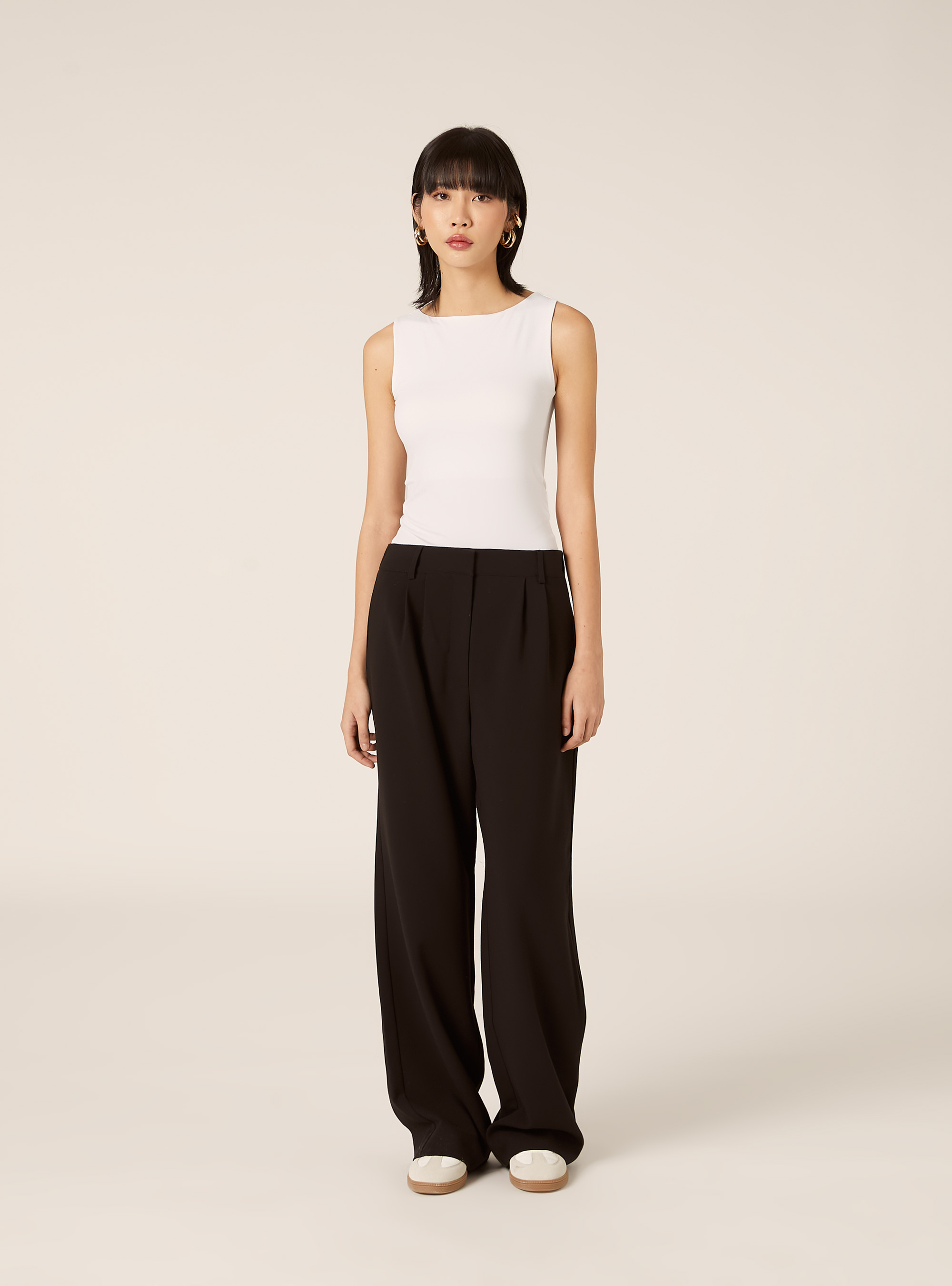Tailored trousers, BK1 BLACK