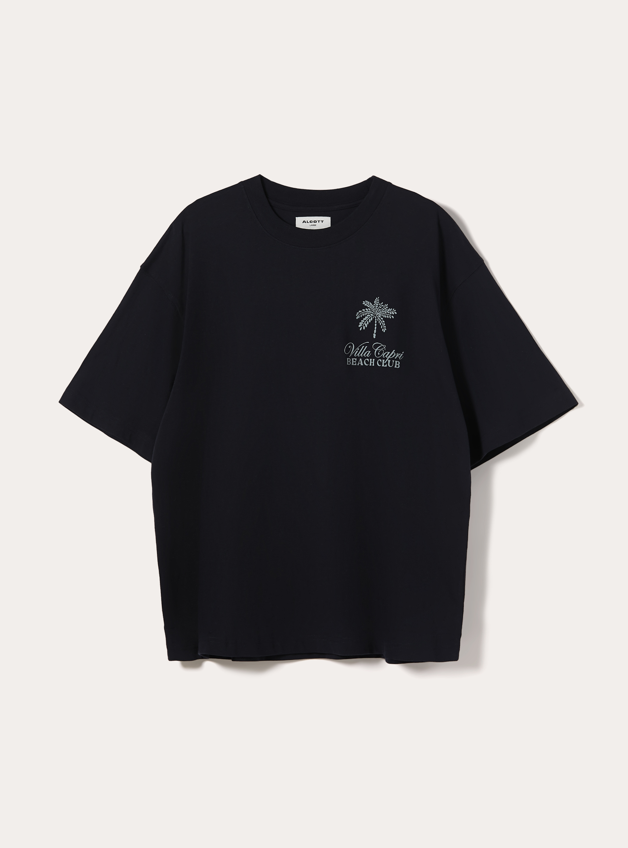 Boxy Fit T-Shirt Capri Amore Mio, NA2 NAVY MEDIUM