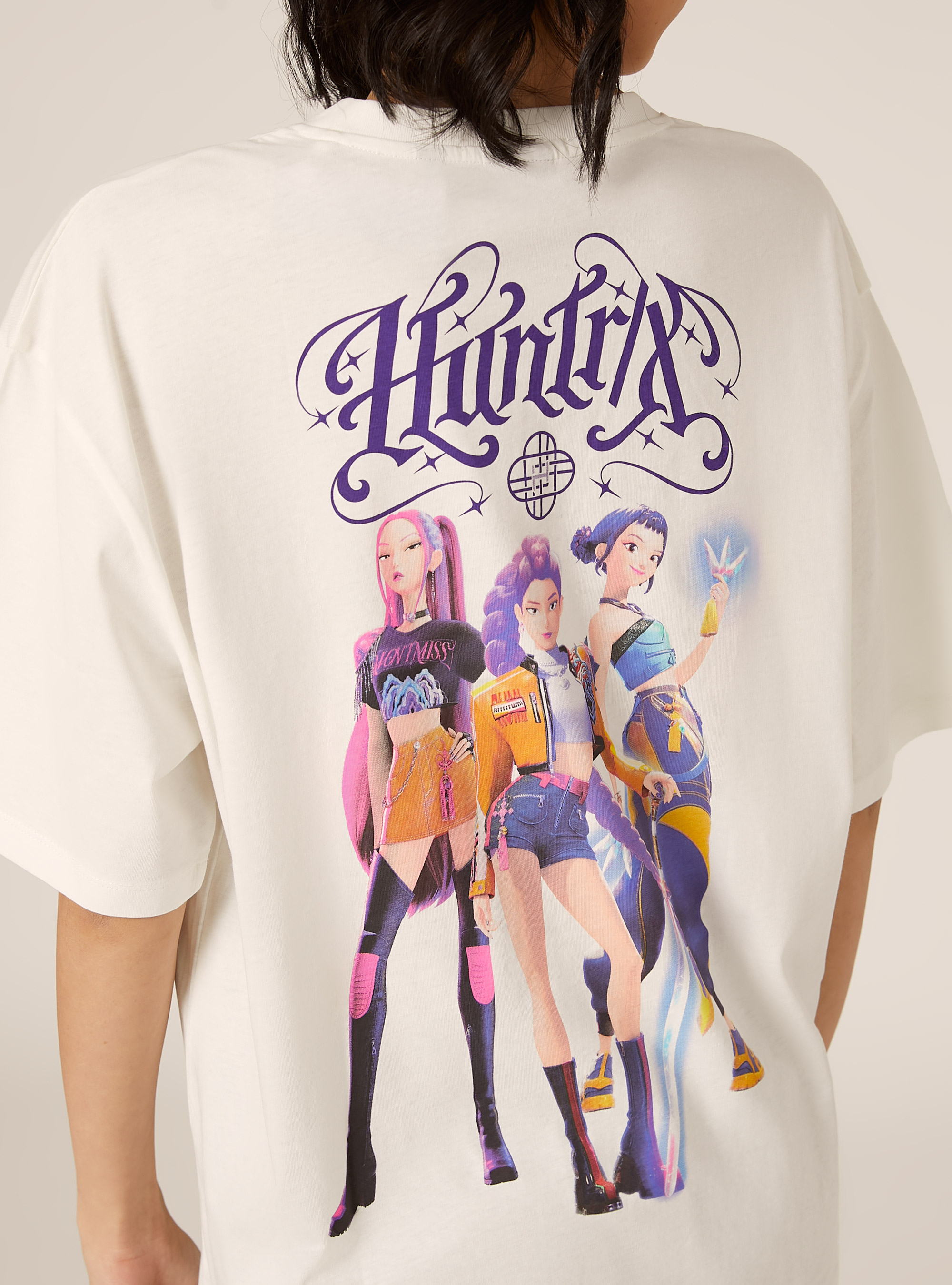 Camiseta KPop Demon Hunters / Alcott, WH2 WHITE