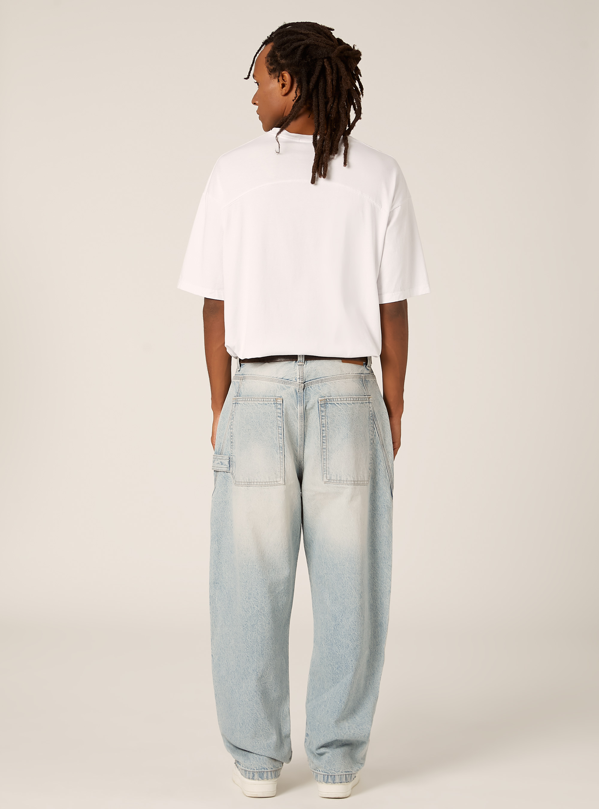 Balloon Carpenter Jeans, D007 LIGHT AZURE