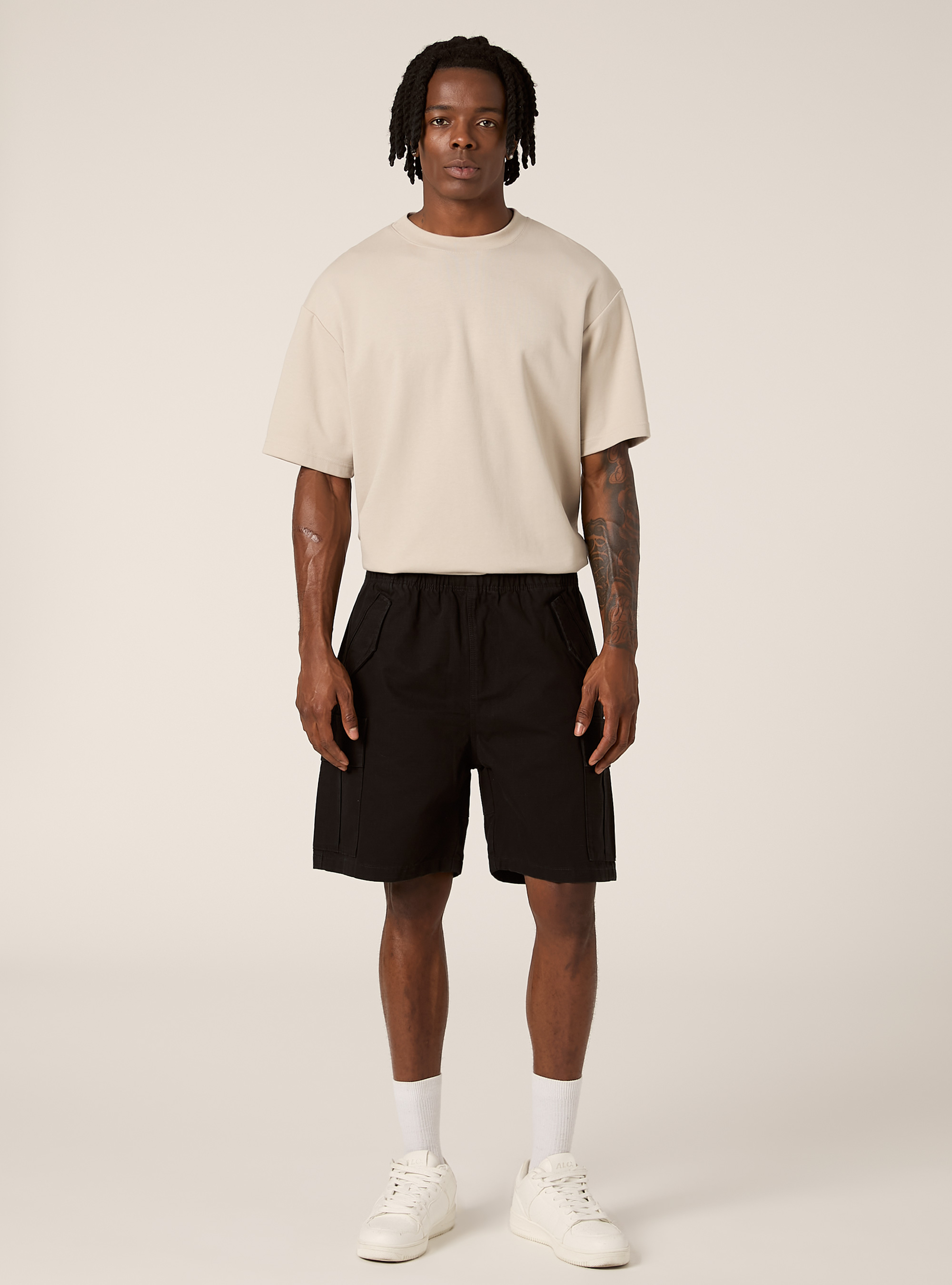 Bermuda cargo ripstop, BK1 BLACK