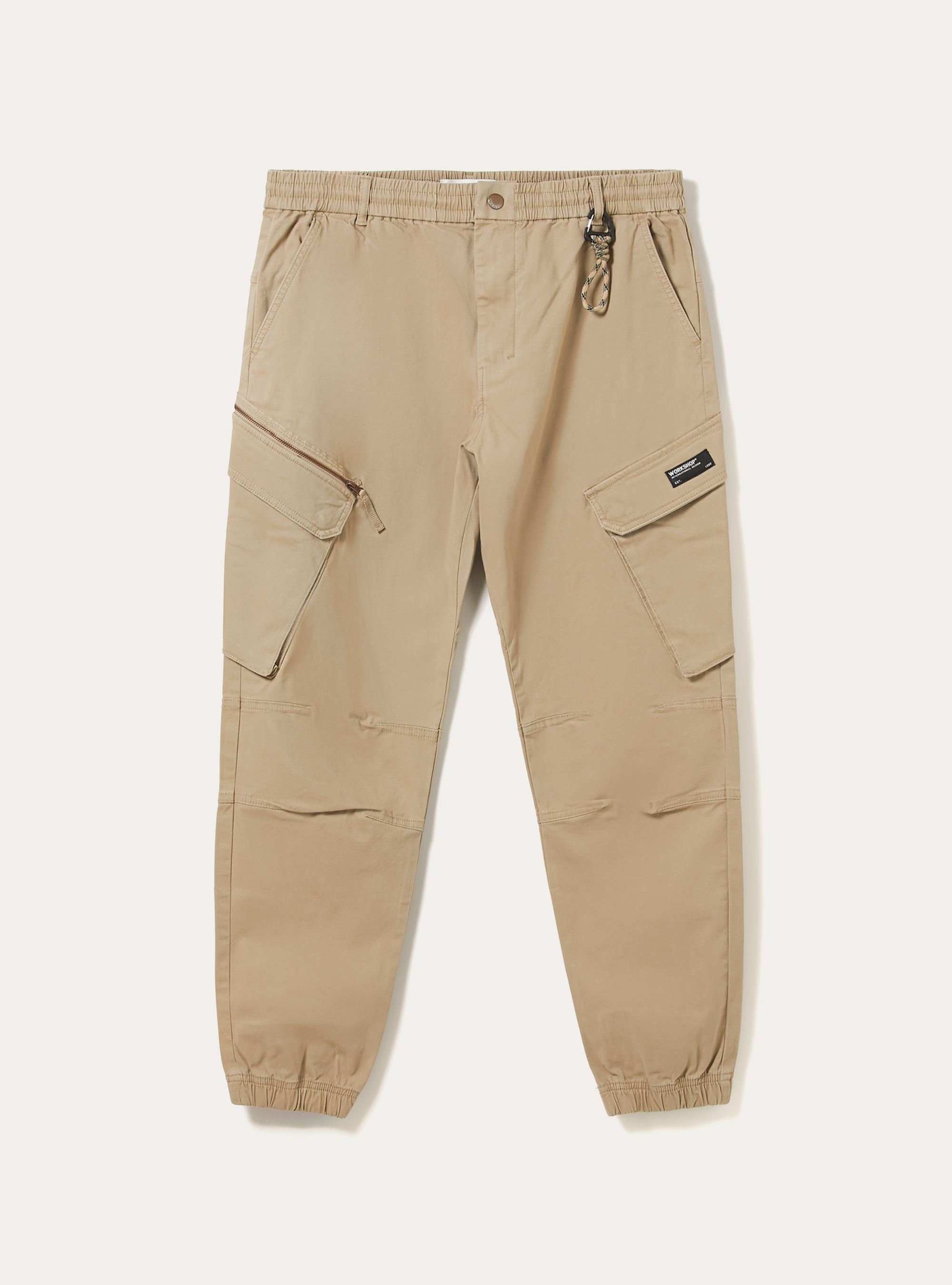 Twill cargo pants, TB2 TOBACCO MEDIUM