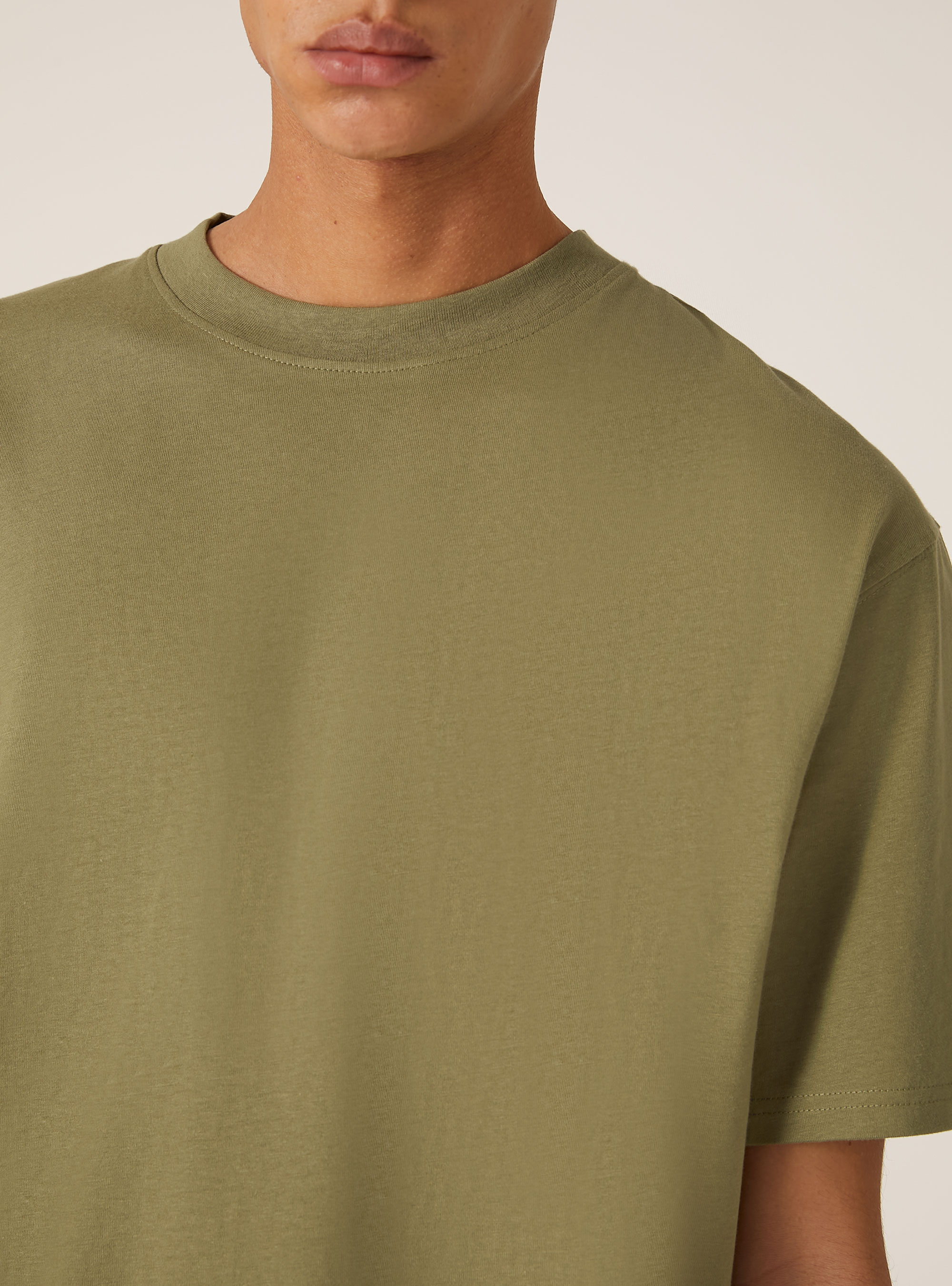 T-shirt coupe carr&eacute;e en coton, KY2 KAKY MEDIUM