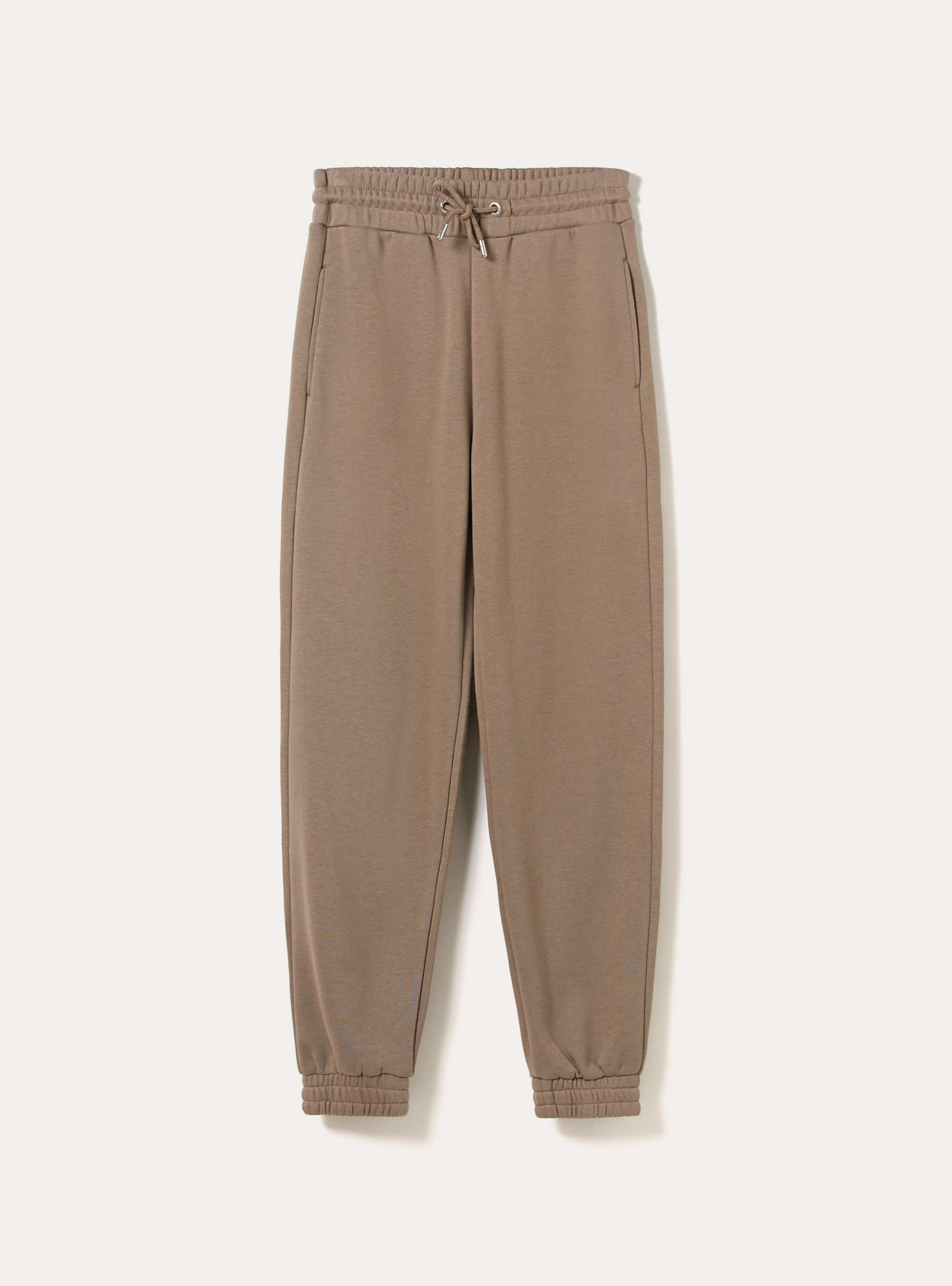 Pantalon jogger en molleton, BR3 BROWN LIGHT