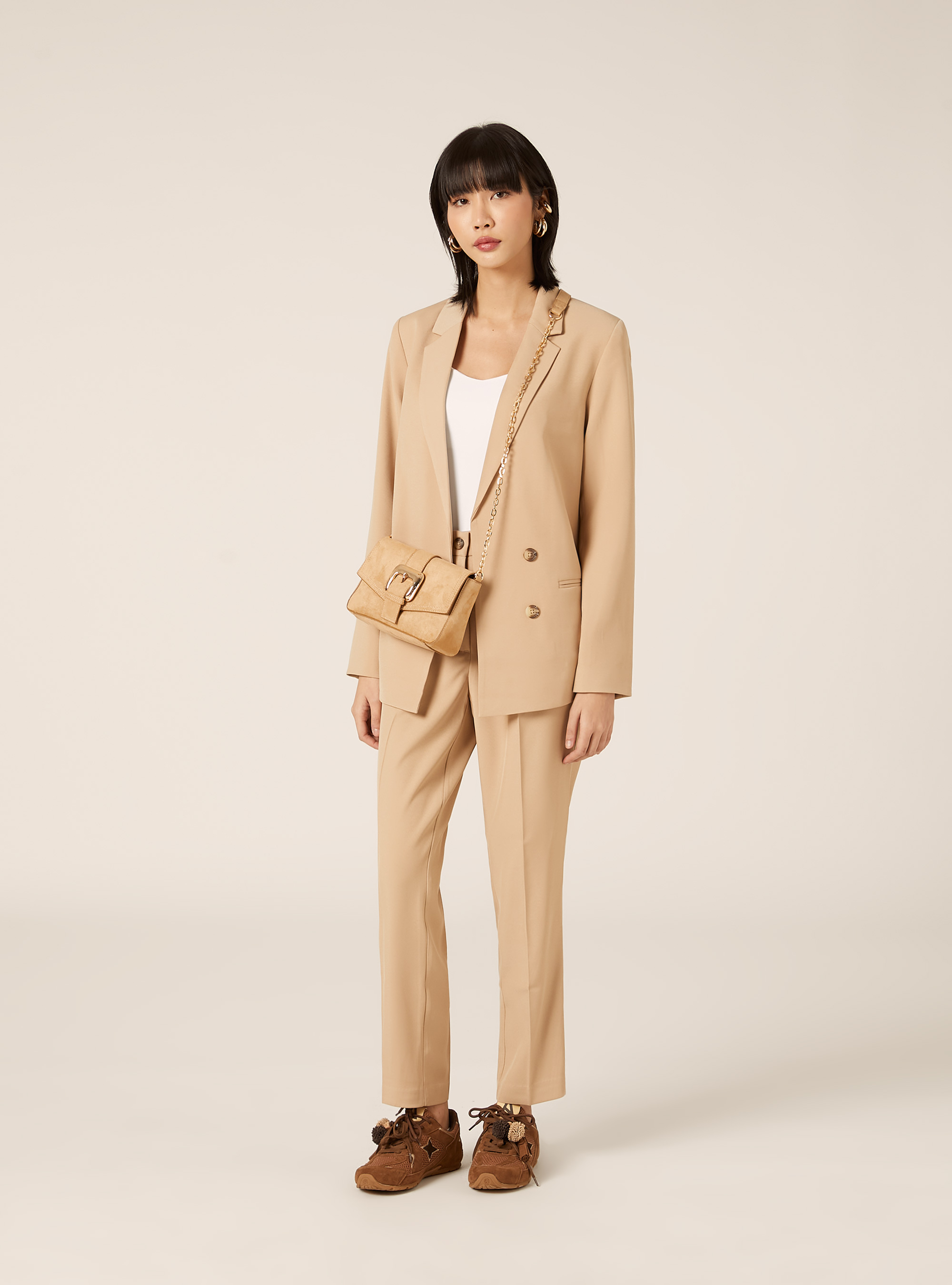 Blazer croise, SA3 SAND LIGHT