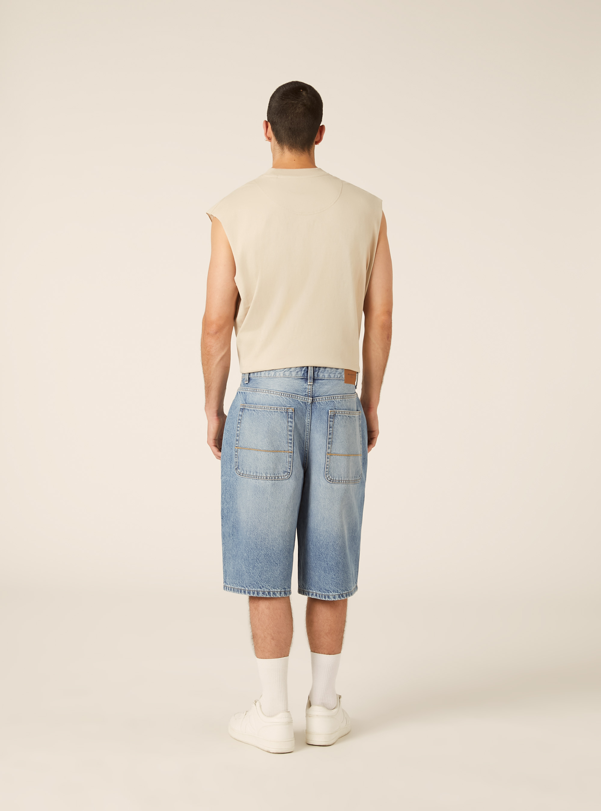 Jorts Vaqueros Loose Fit, D007 LIGHT AZURE