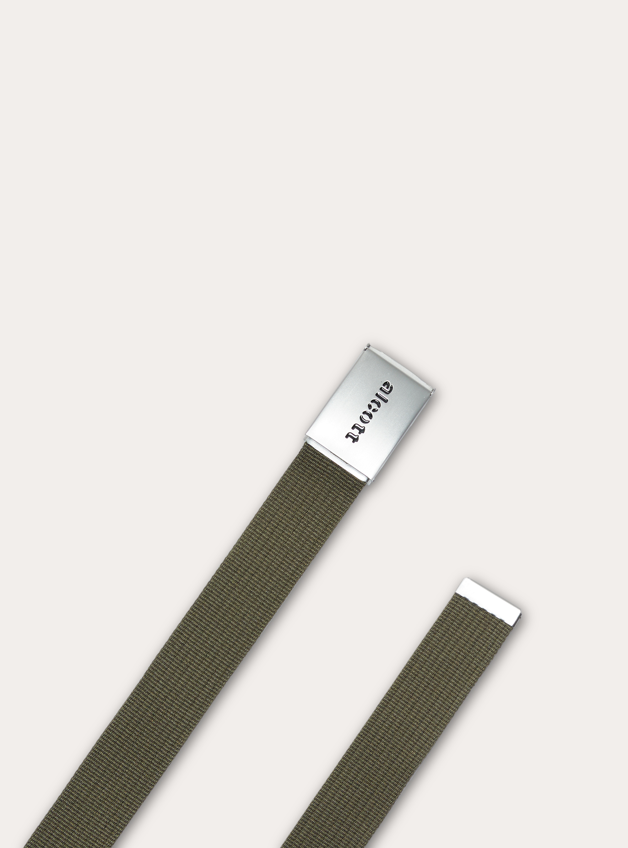 Braided belt with snap closure, KY2 KAKY MEDIUM
