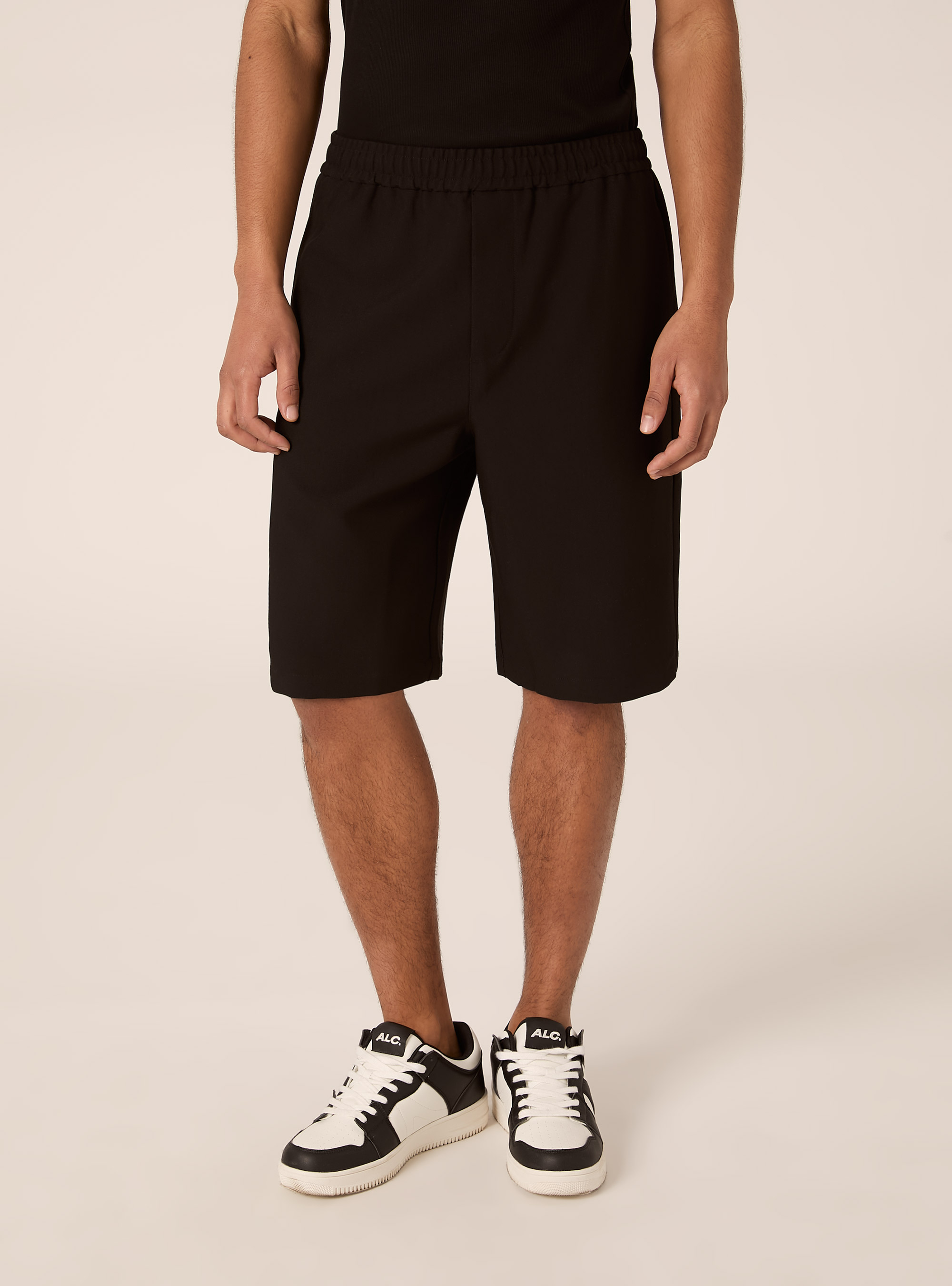 Bermudas jogger, BK1 BLACK