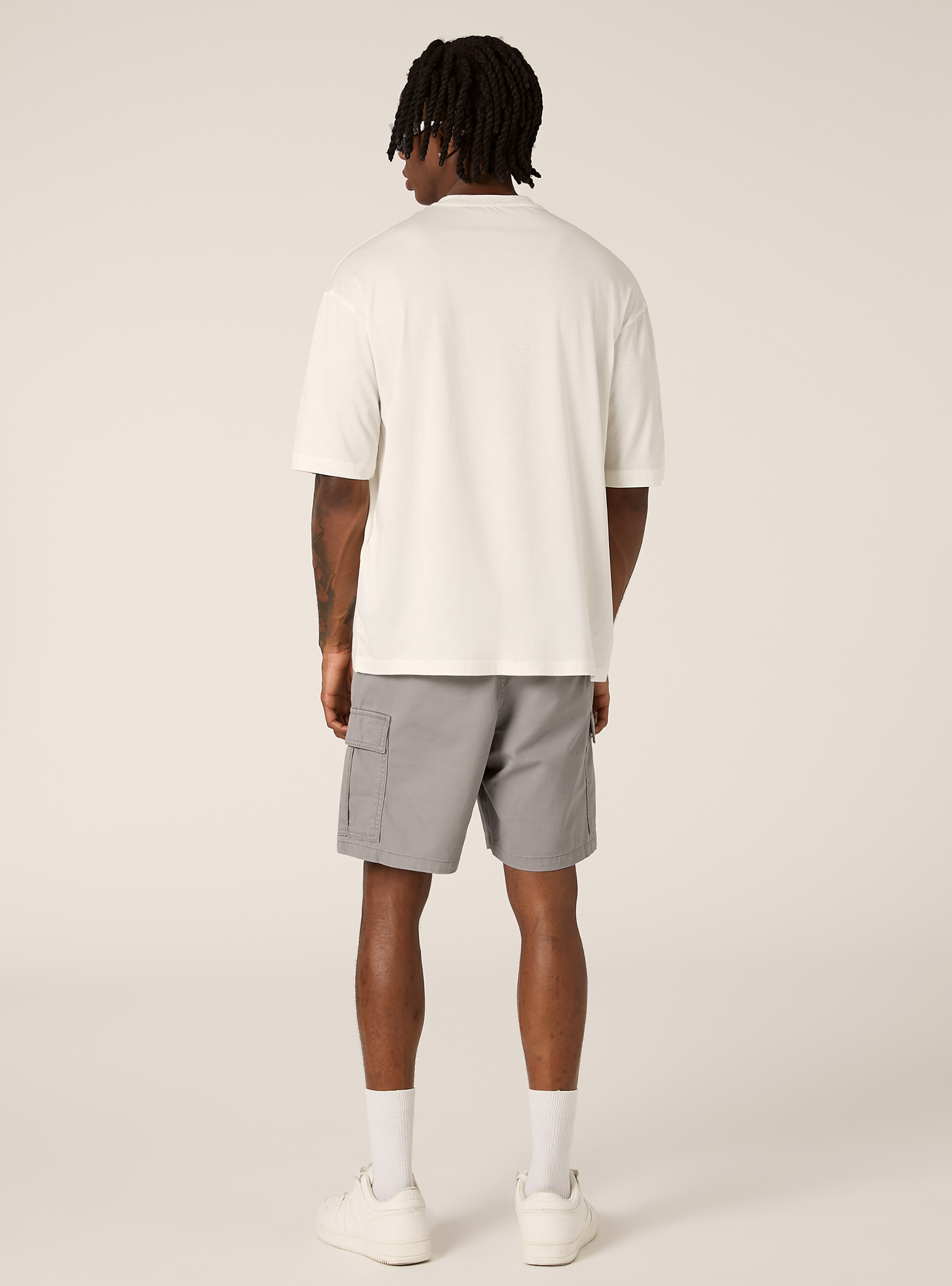 Boxy fit T-shirt, WH1 OFF WHITE