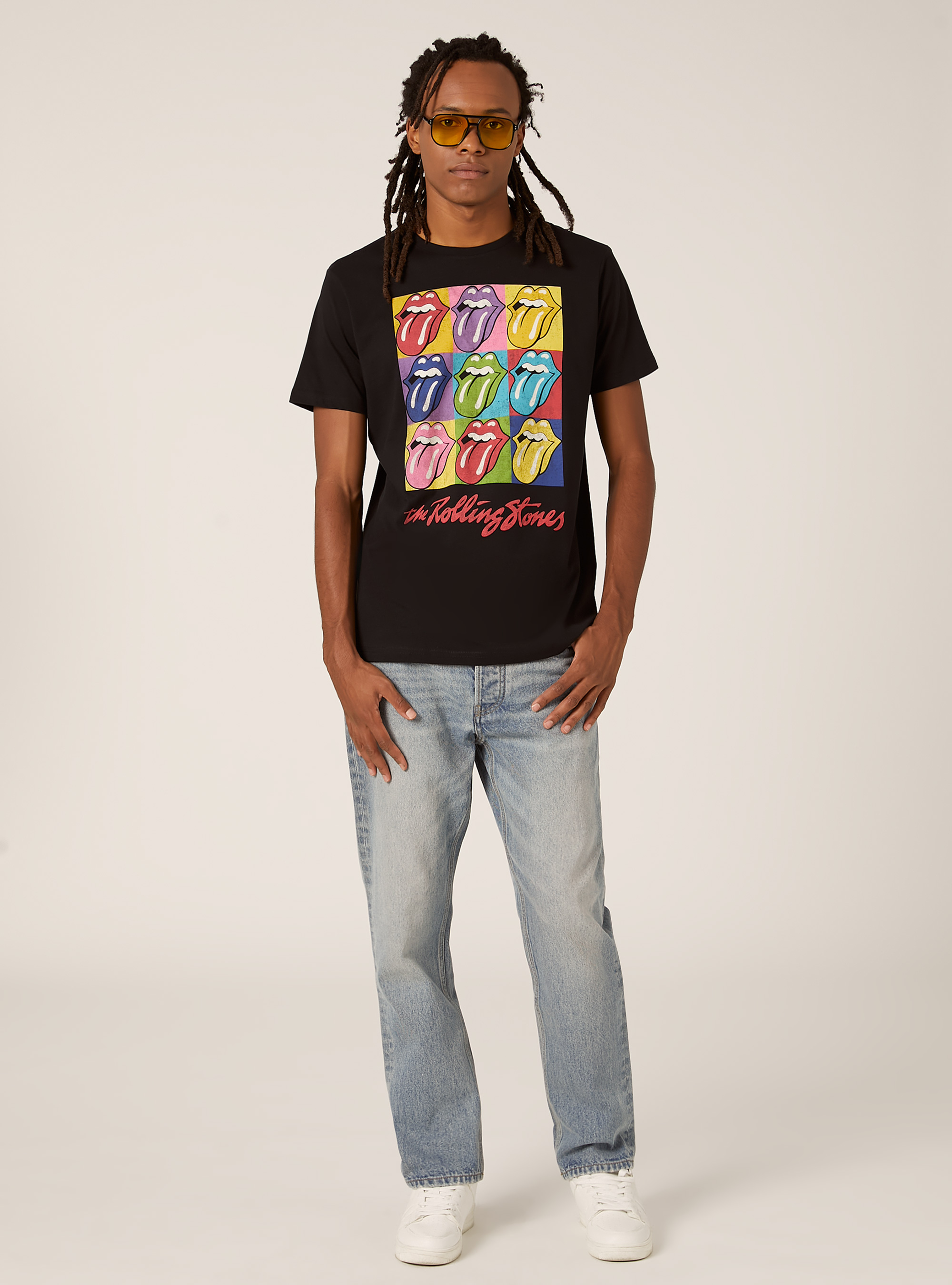 T-shirt The Rolling Stones / Alcott, BK1 BLACK