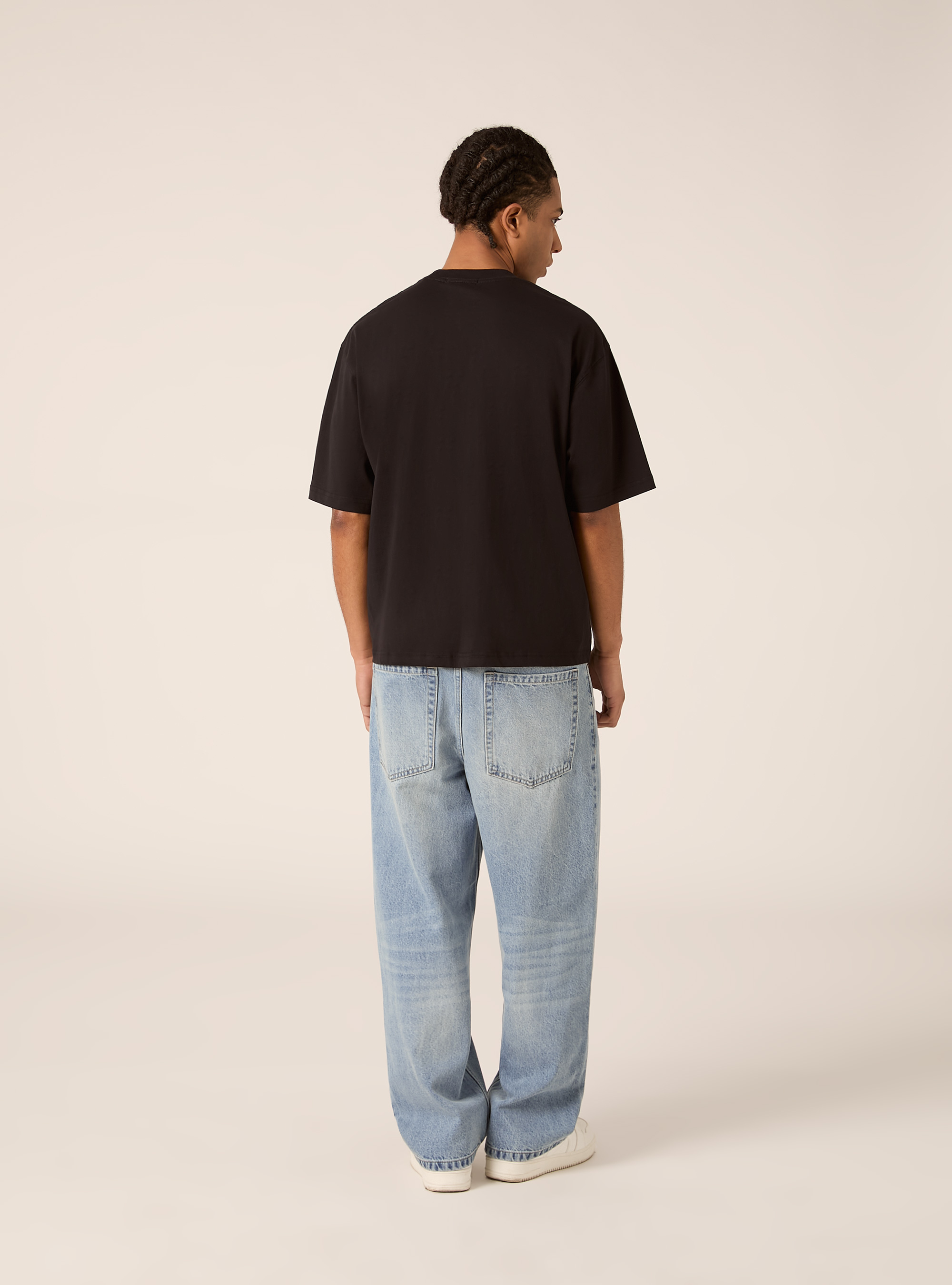 Maglietta boxy fit Nirvana / Alcott, BK1 BLACK