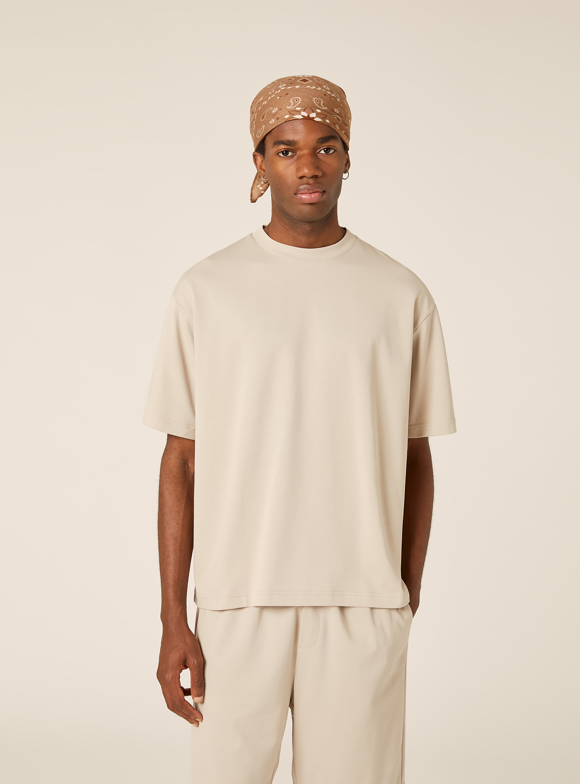AIRes jersey T-shirt, BG2 BEIGE MEDIUM