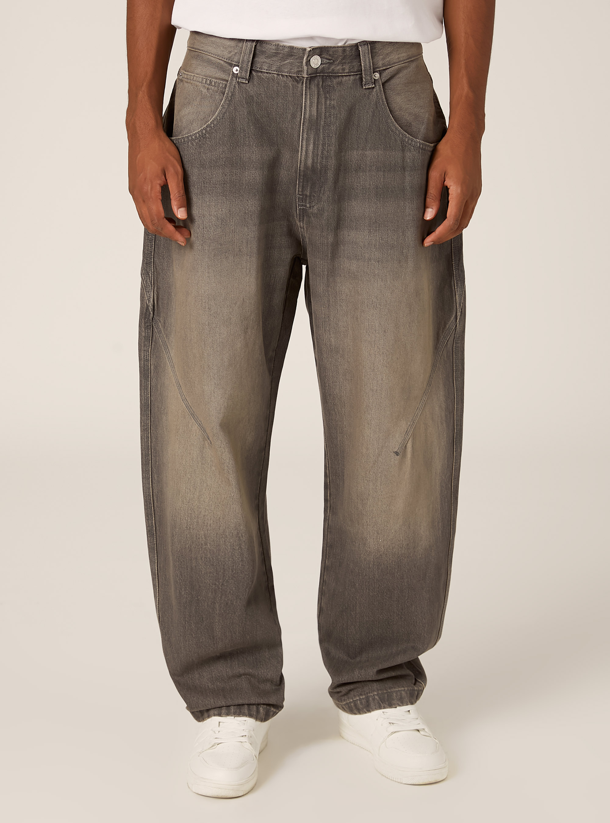 Vaqueros balloon carpenter, D00G GREY