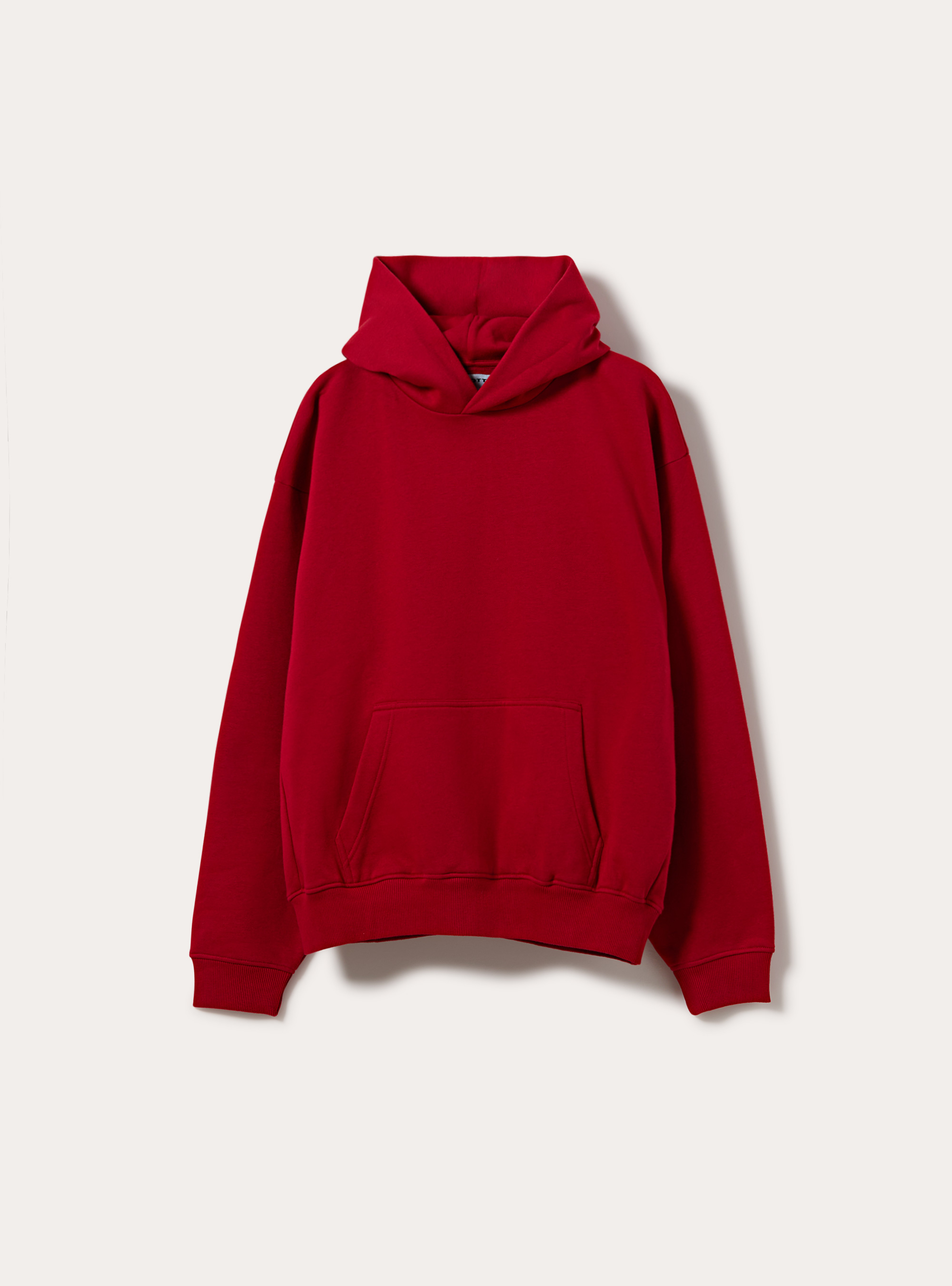 Boxy fit kapuzenpullover, RD2 RED MEDIUM