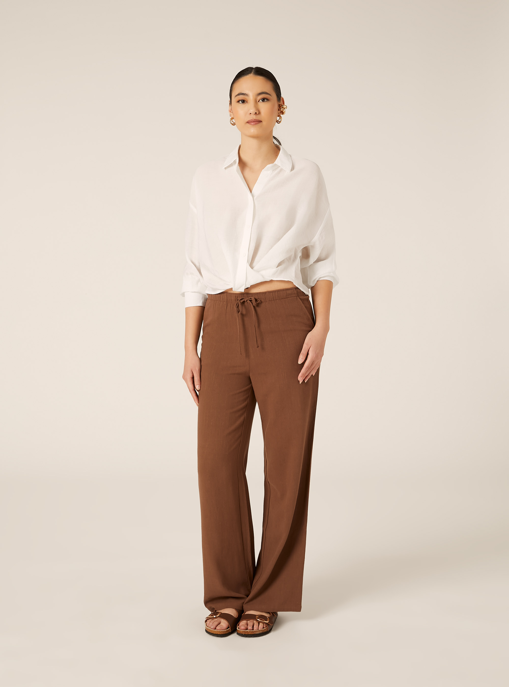 Lightweight Oversized Shirt, WH2 WHITE