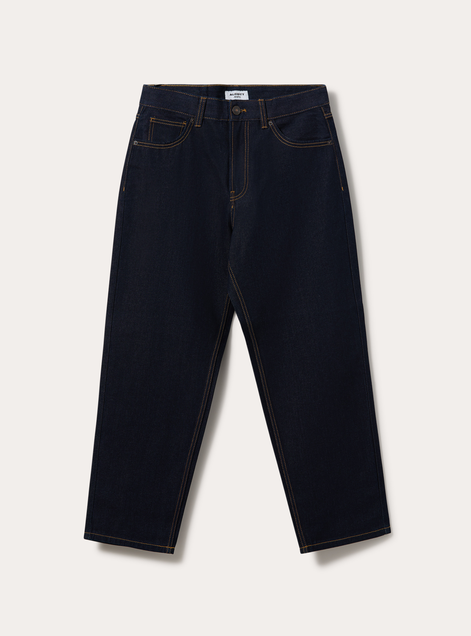 Straight fit jeans, D001 DEEP BLUE