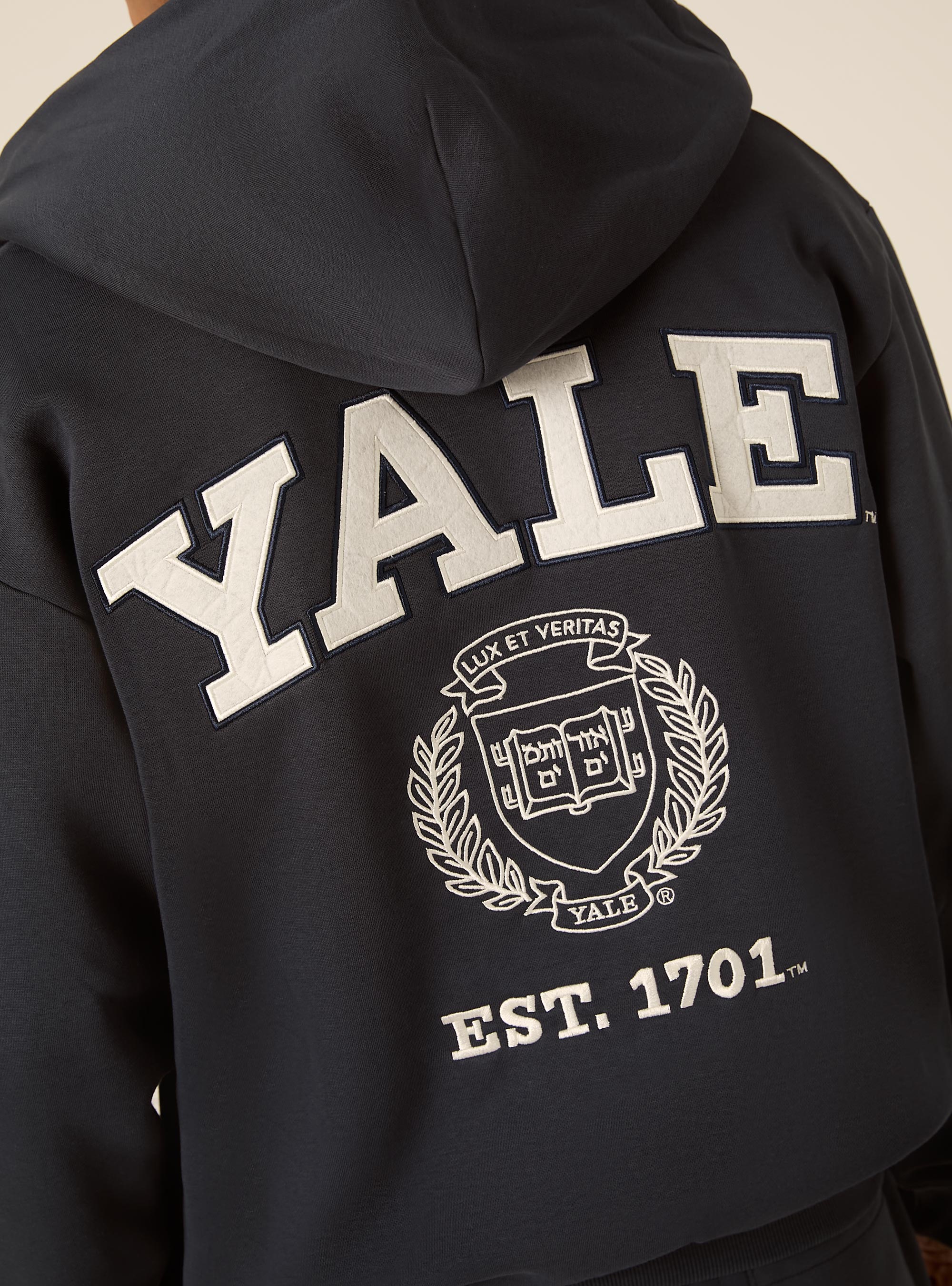 Cardigan yale boxy fit, NAVY MEDIO