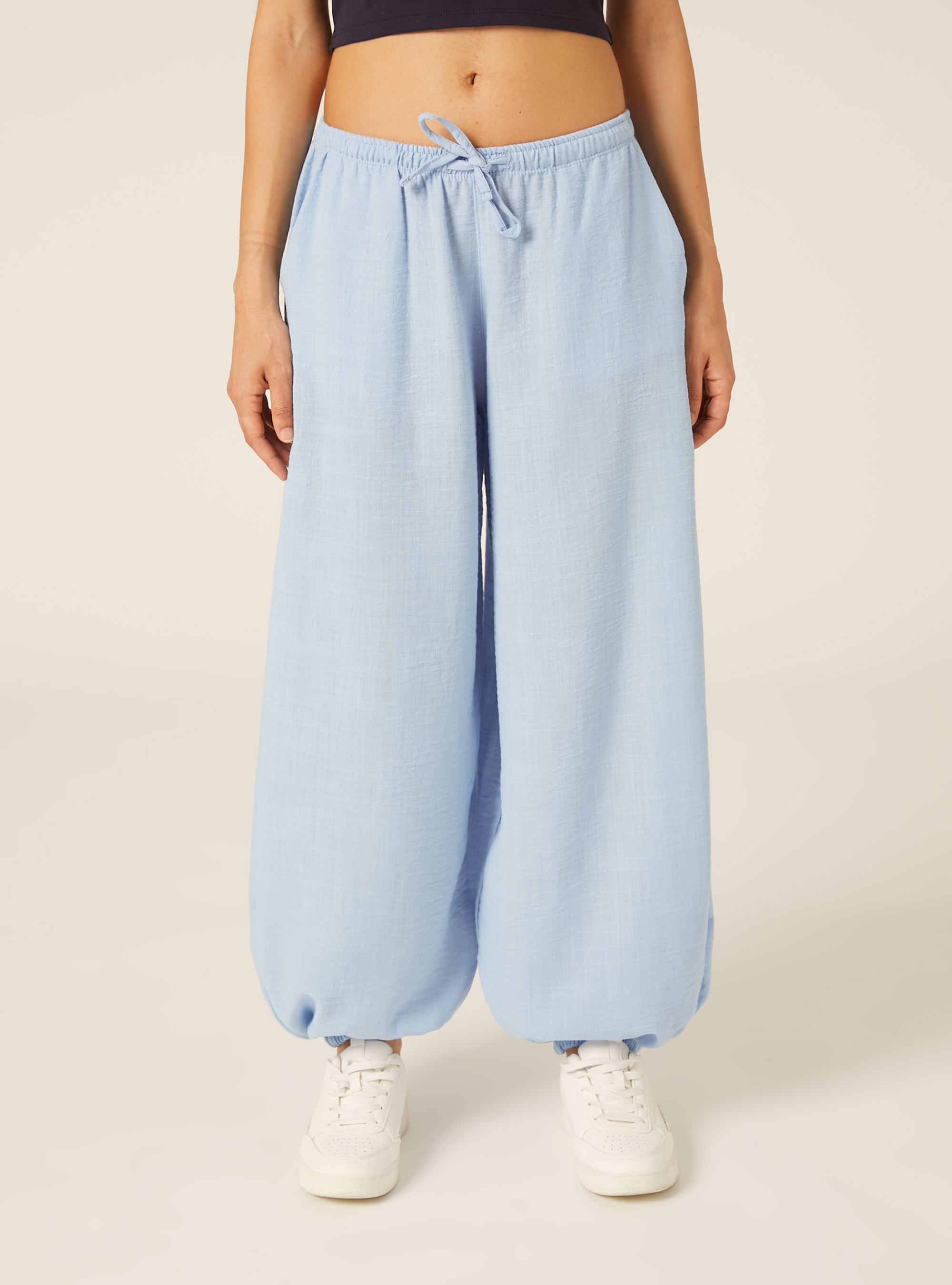 Hose im Balloon Fit, AZ3 AZURE LIGHT