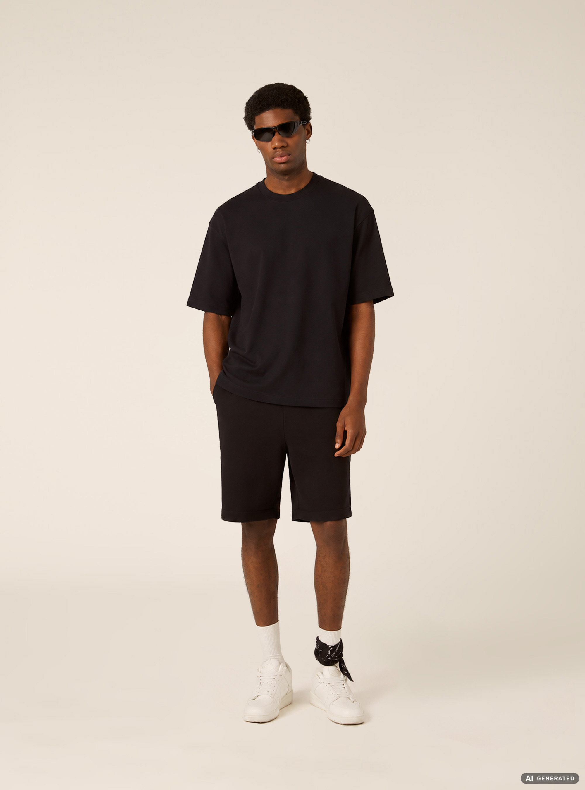 Lettering Print T-Shirt, BK1 BLACK