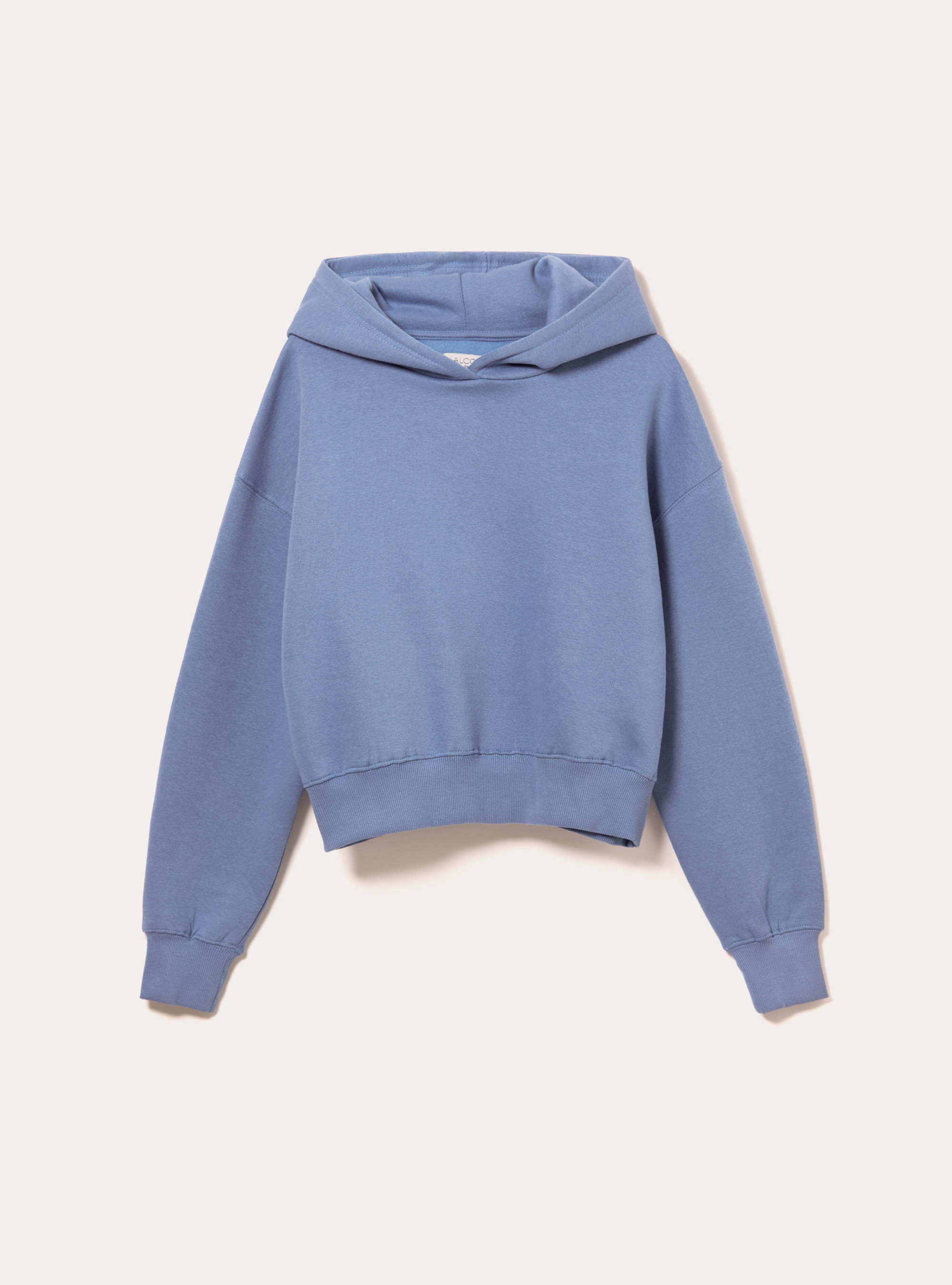 Sweat &agrave; capuche coupe boxy, AZ1 AZURE DARK