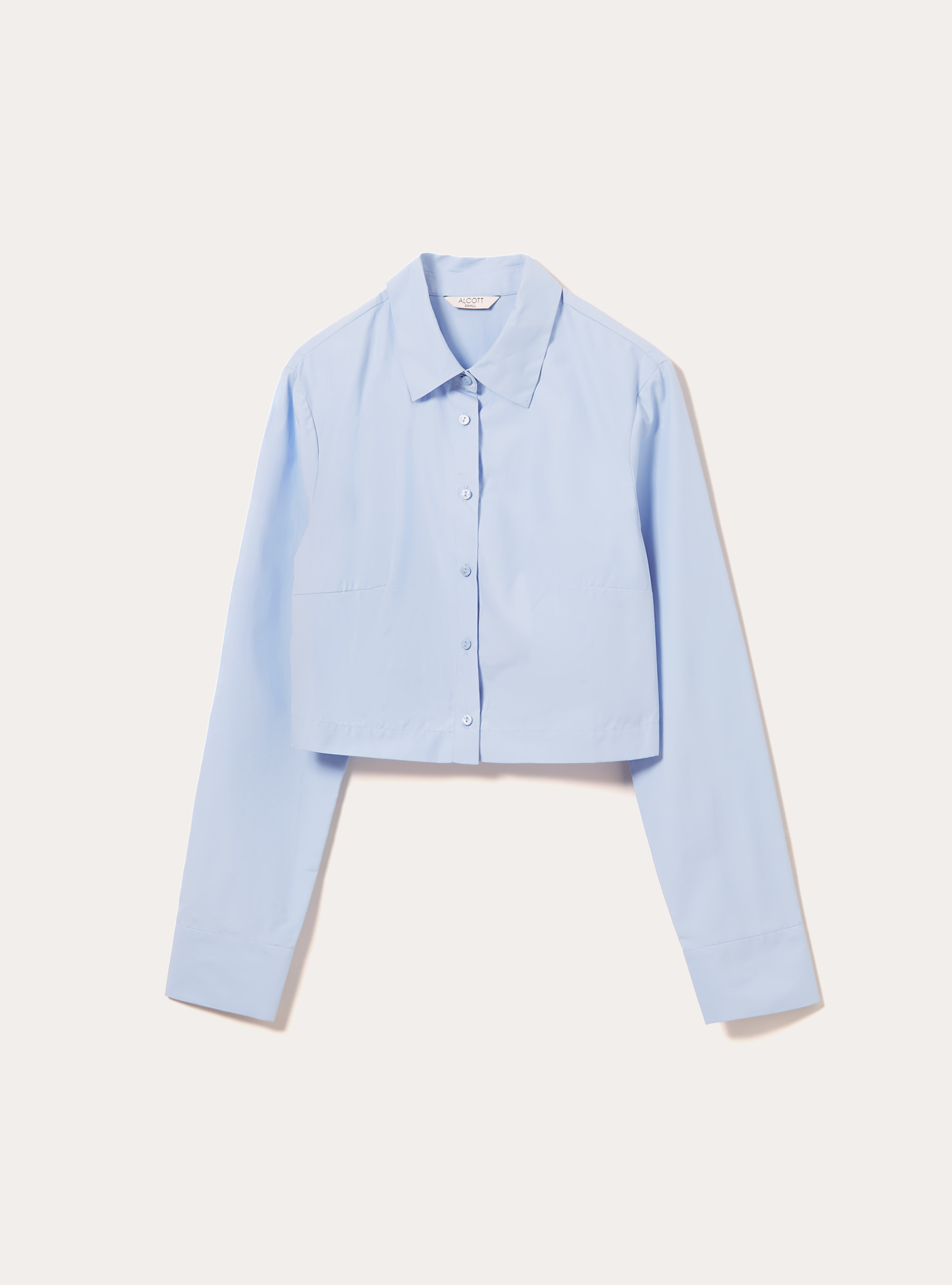 Chemise courte en popeline, AZ3 AZURE LIGHT