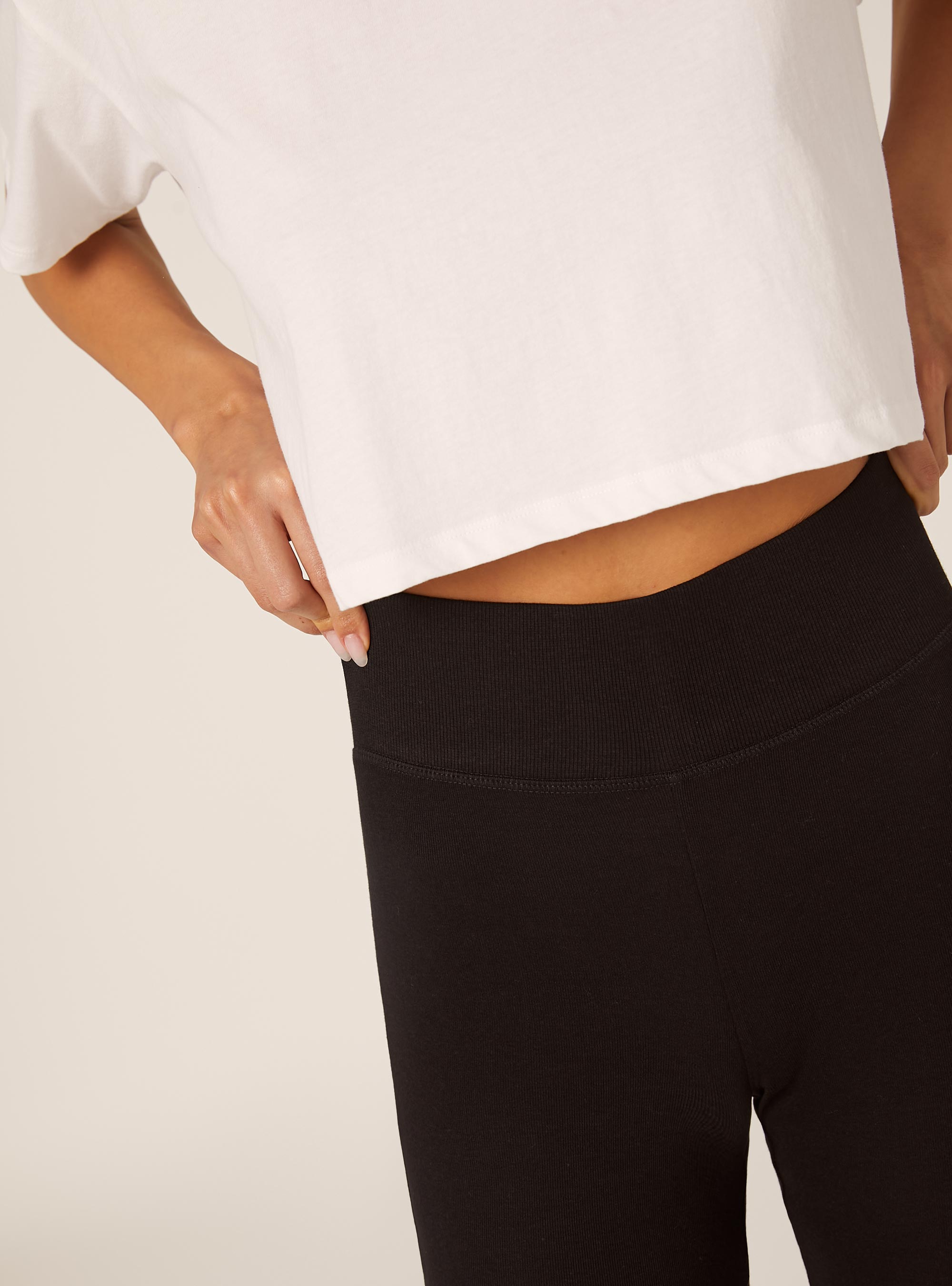 Leggings &eacute;vas&eacute;s, BK1 BLACK