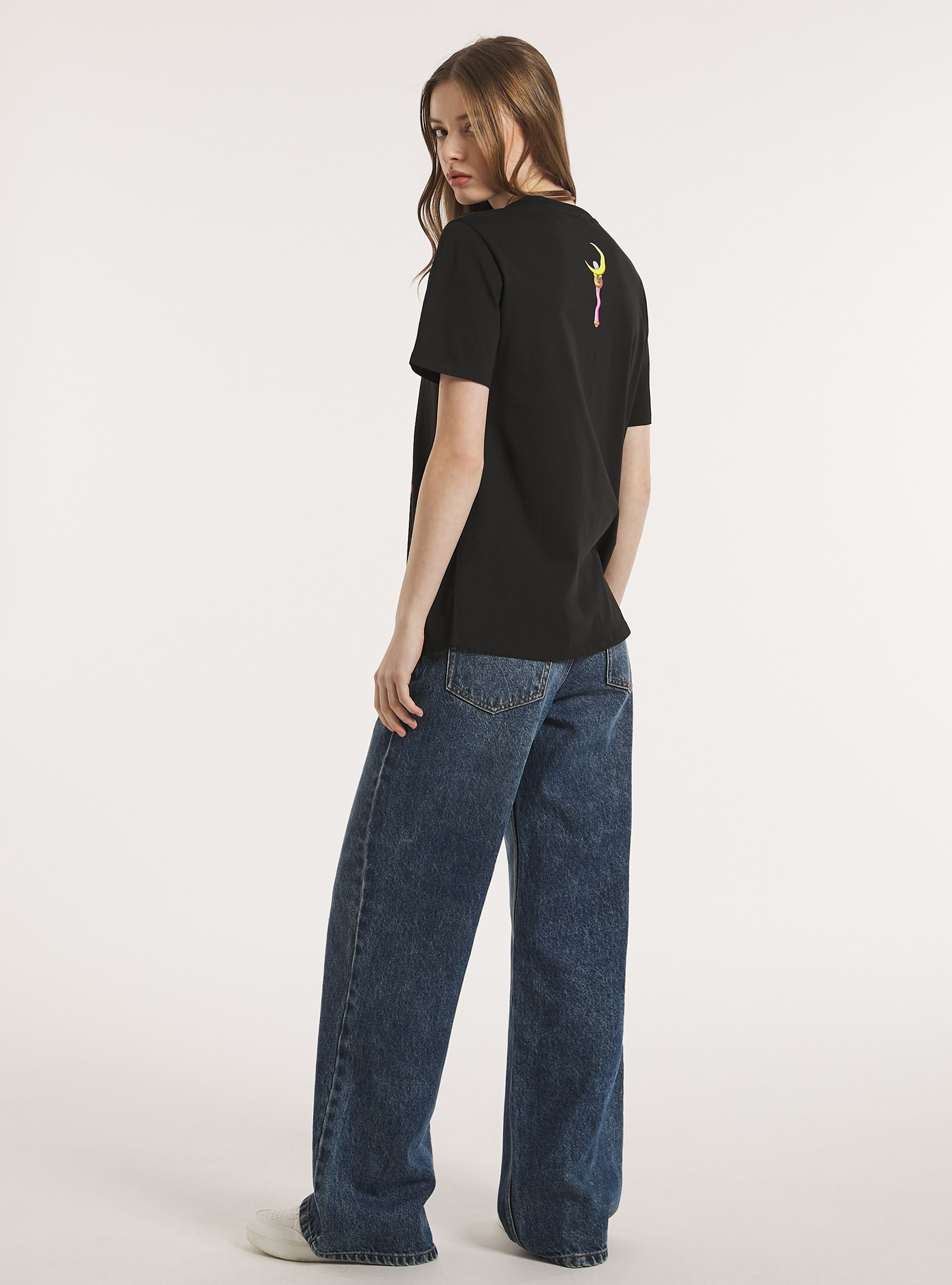 T-shirt Sailor Moon / Alcott, BK1 BLACK