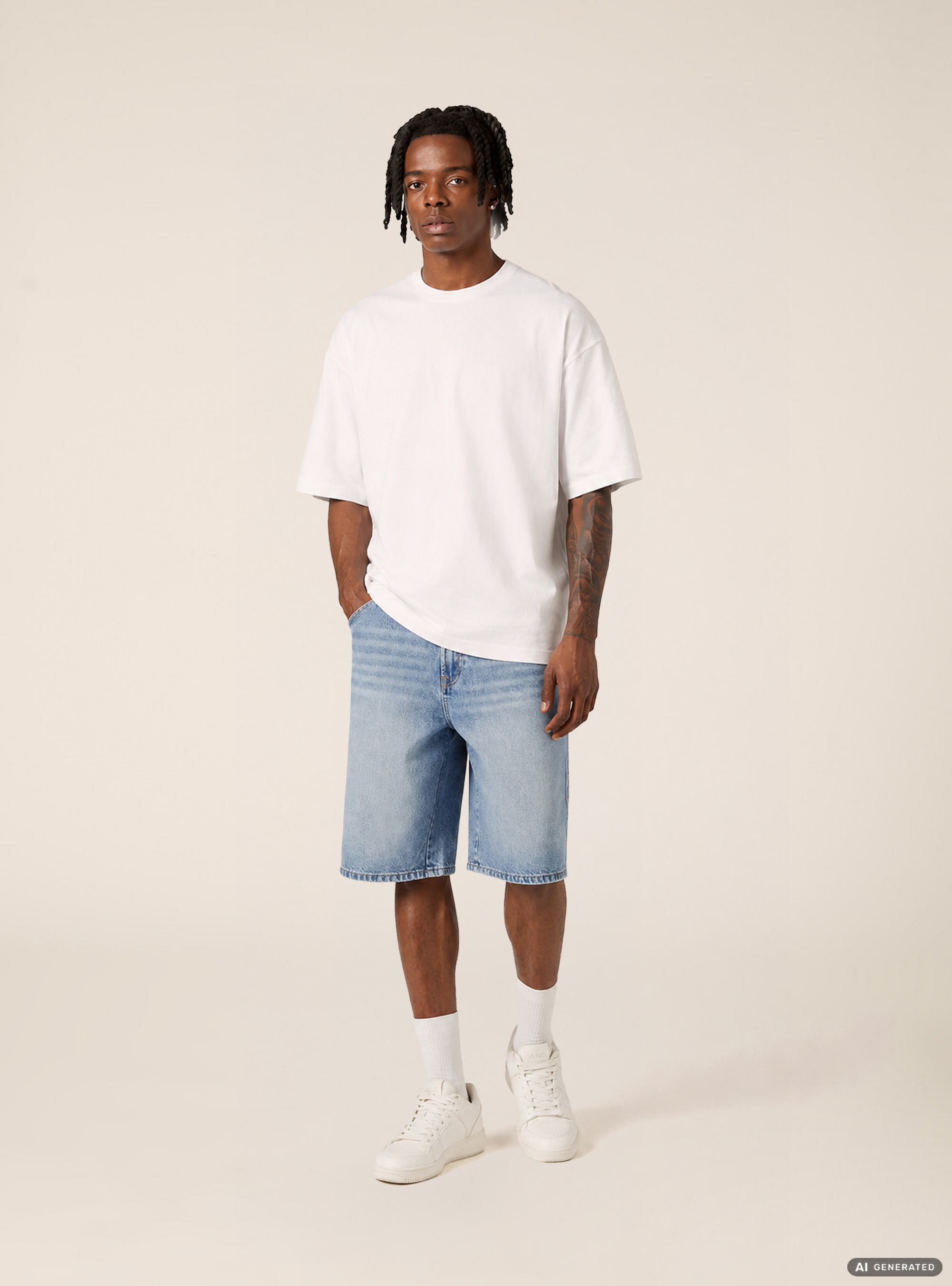 T-shirt  stampa sorridi sei bellissima, WH1 OFF WHITE