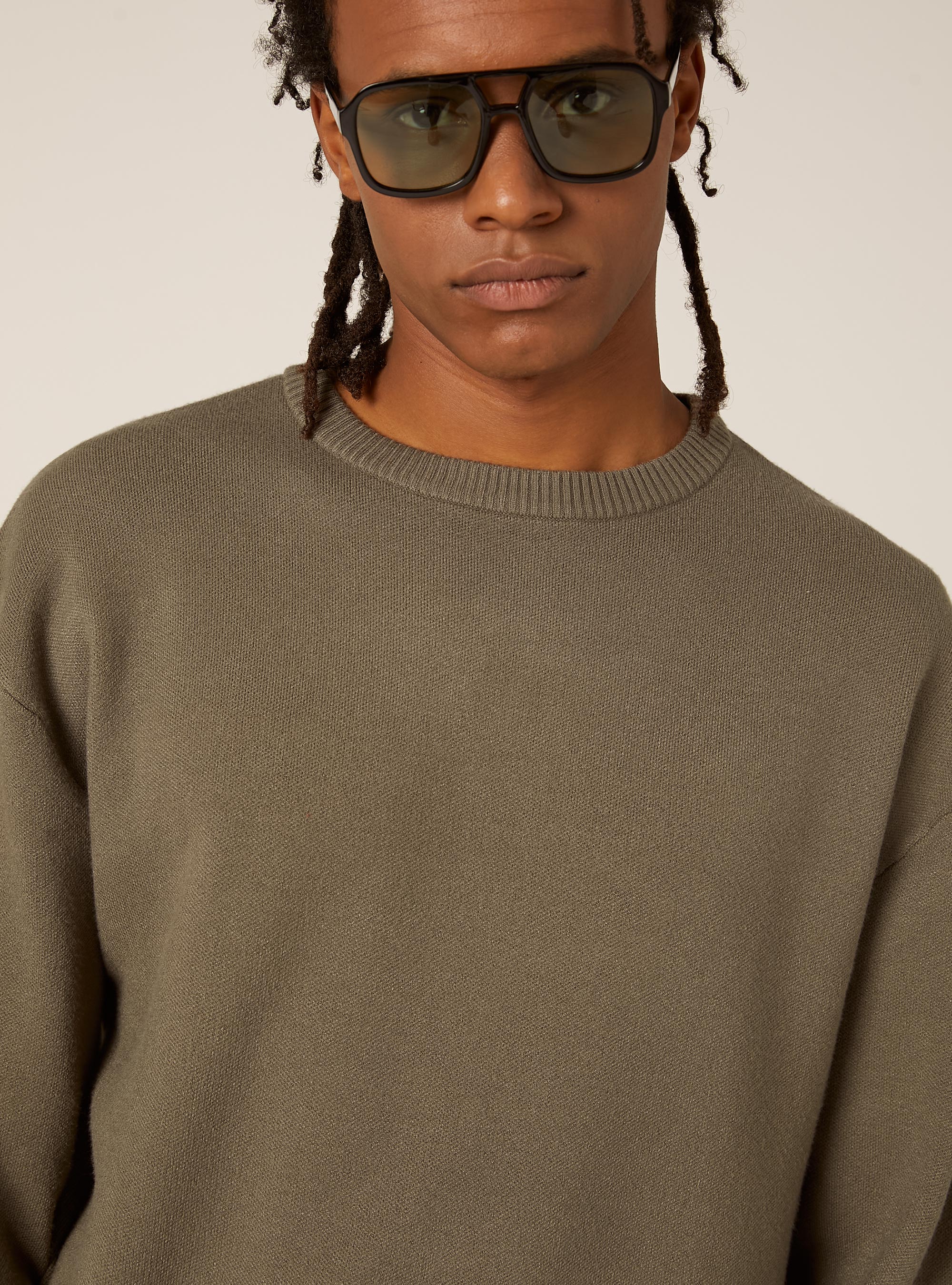 Pull-over doux coupe carr&eacute;e, KY2 KAKY MEDIUM