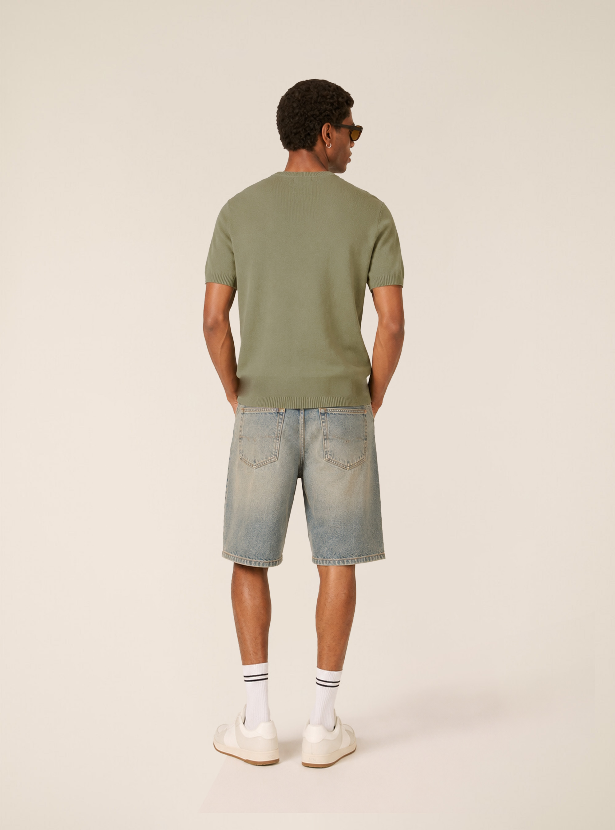 Short Sleeve Lightweight Knit T-Shirt, KY3 KAKY LIGHT