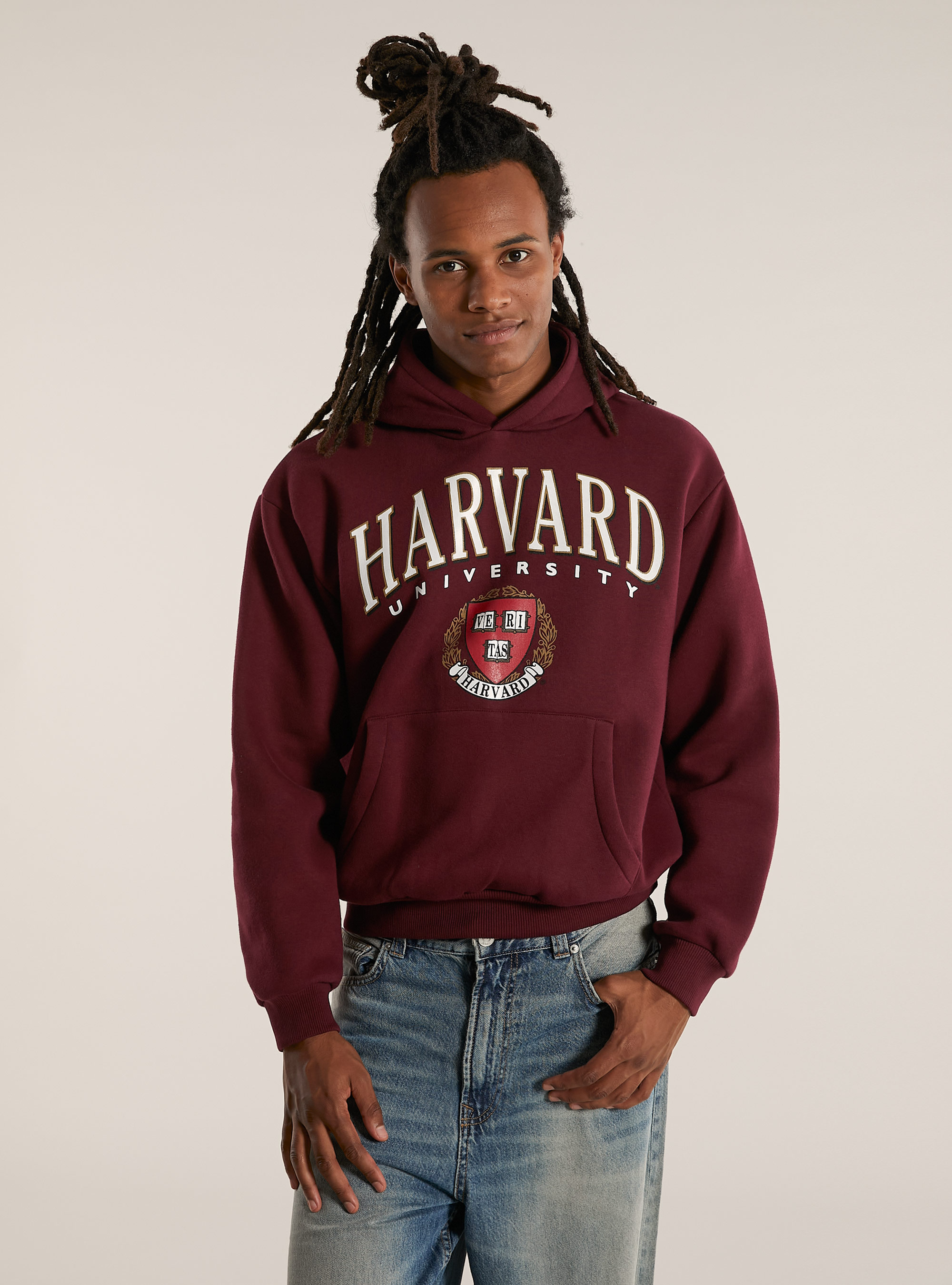 Felpa Harvard / Alcott, BO1 BORDEAUX DARK