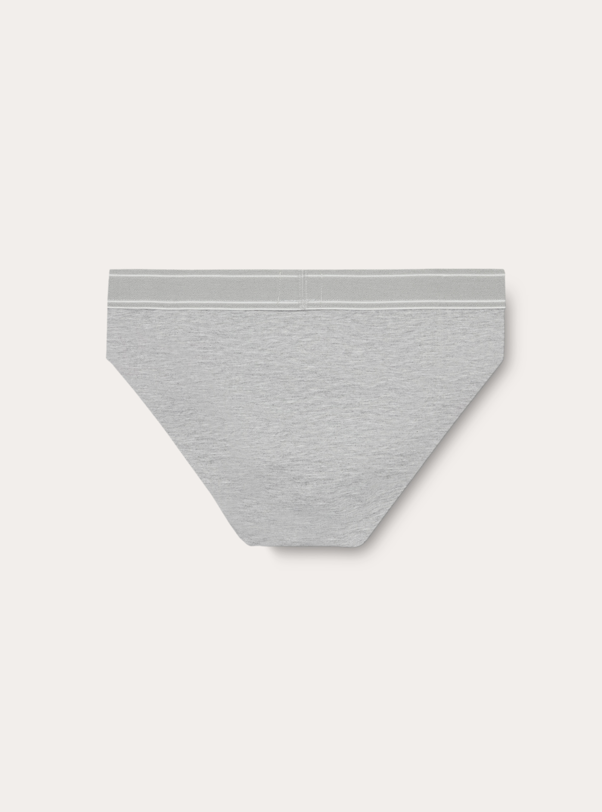 Slips mit jacquard-logo-elastikbund, MGY3 GREY MEL LIGHT