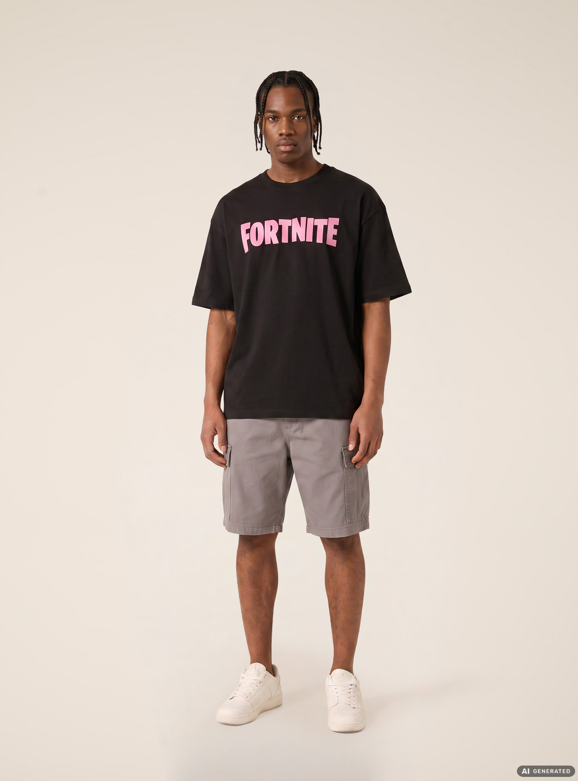 Maglietta Fortnite / Alcott, BK1 BLACK