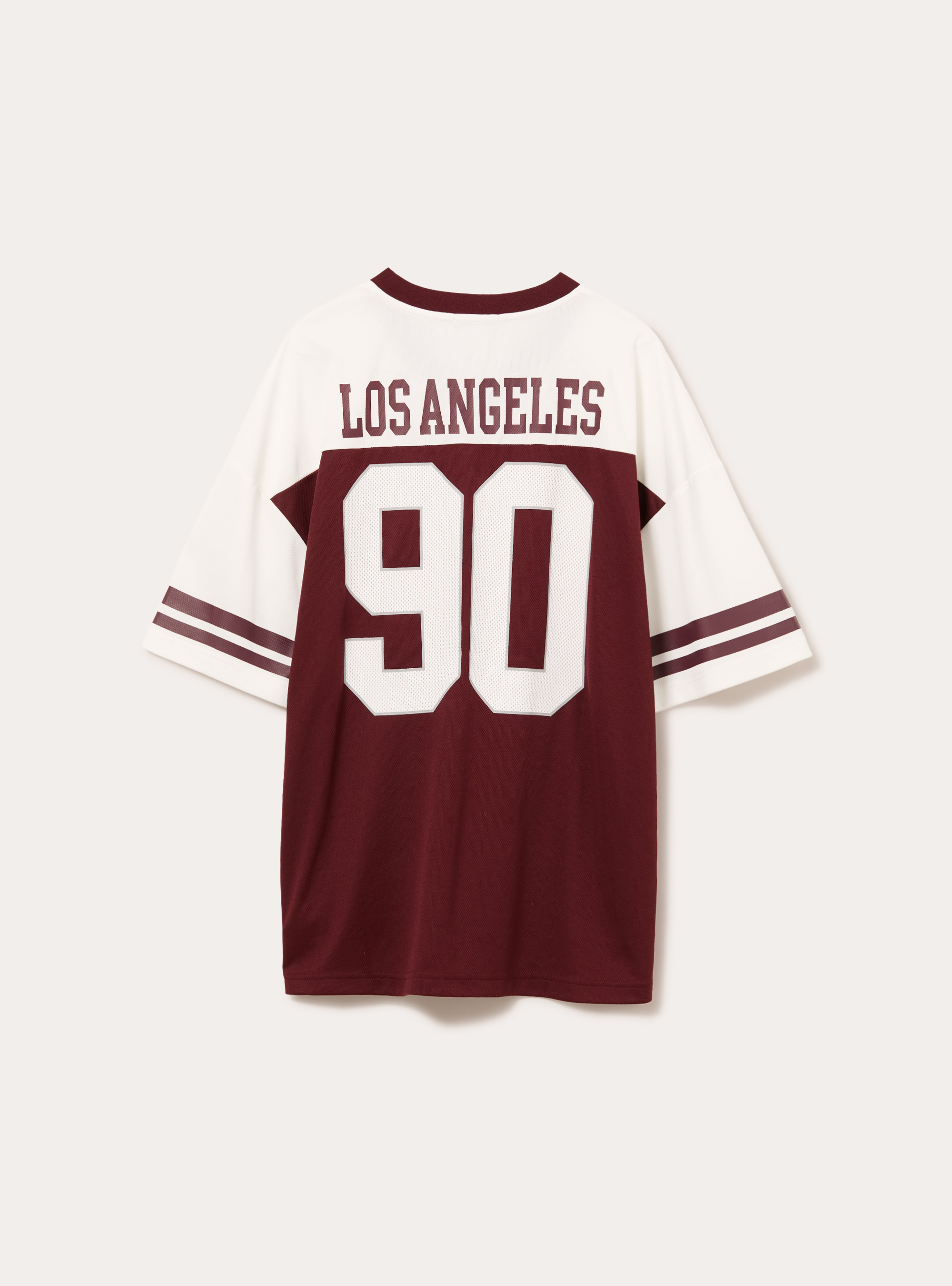 T-shirt oversize avec graphisme, BO2 BORDEAUX MEDIUM