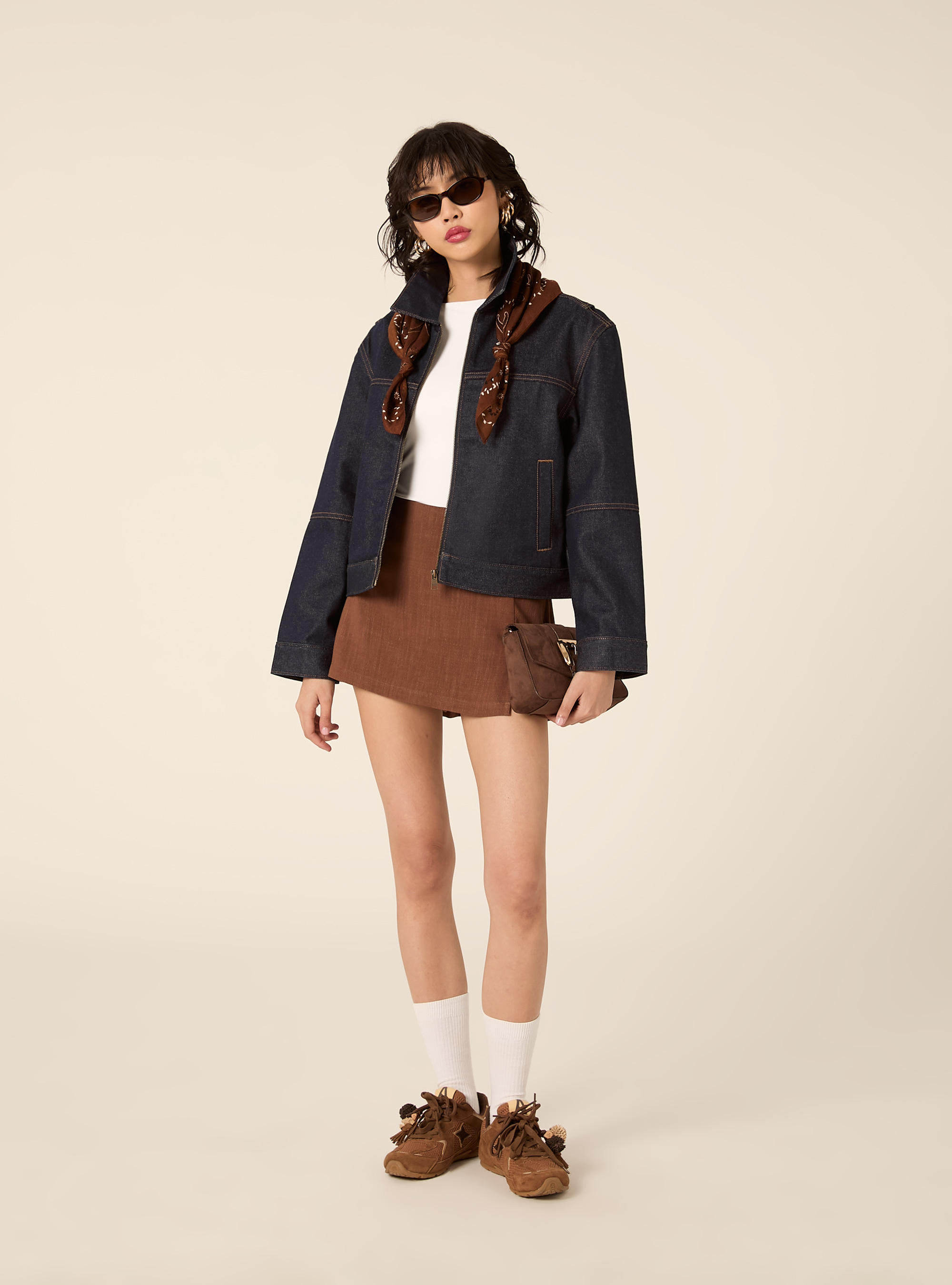 Denim jacket, D003 MEDIUM BLUE