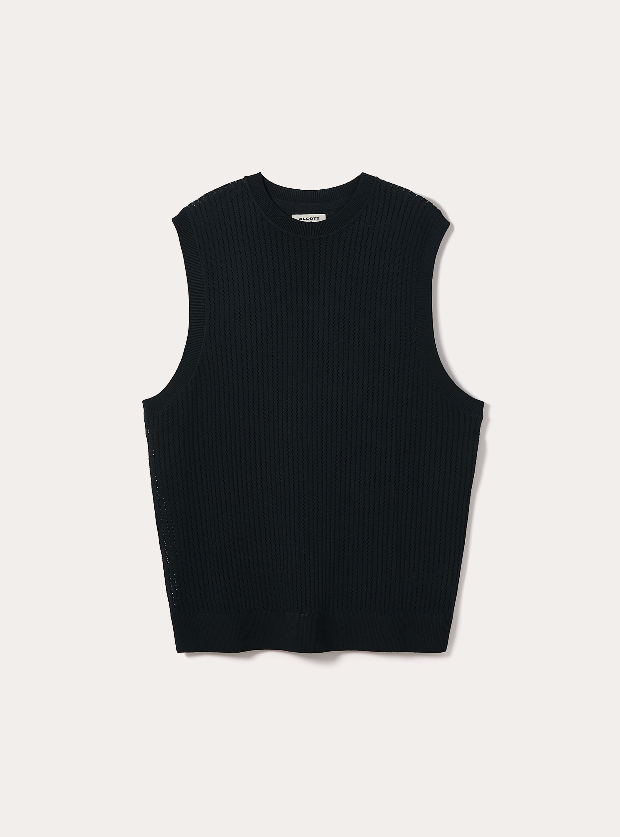 Knit Vest, NA2 NAVY MEDIUM