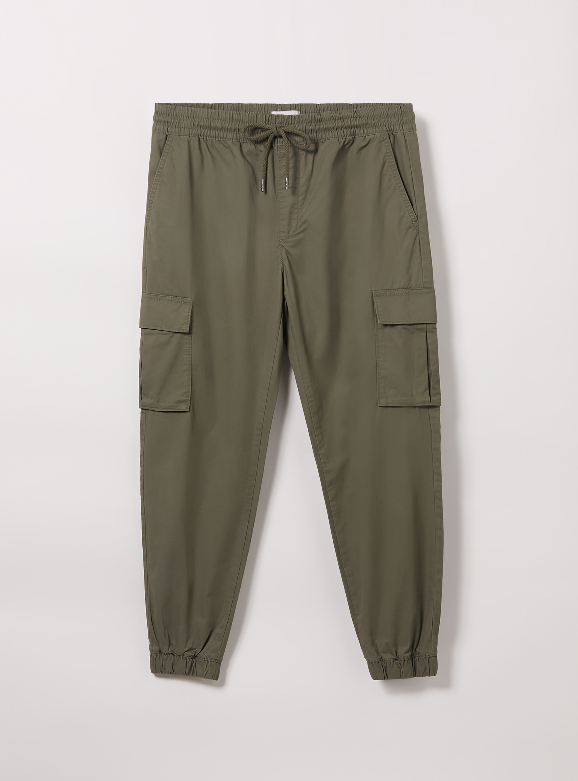 Pantalon jogger en coton, KY2 KAKY MEDIUM