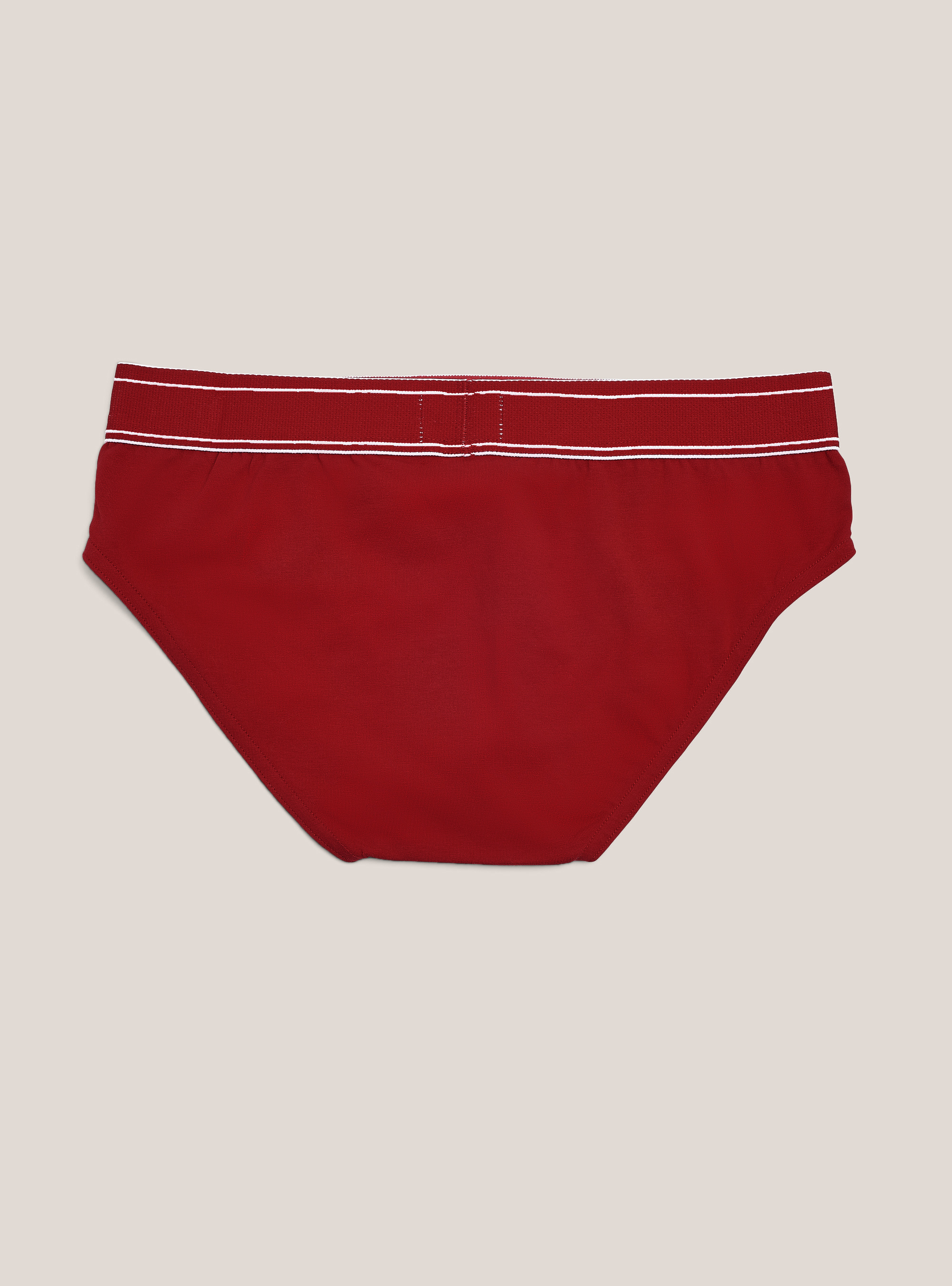 Slip en coton extensible avec logo, RD2 RED MEDIUM